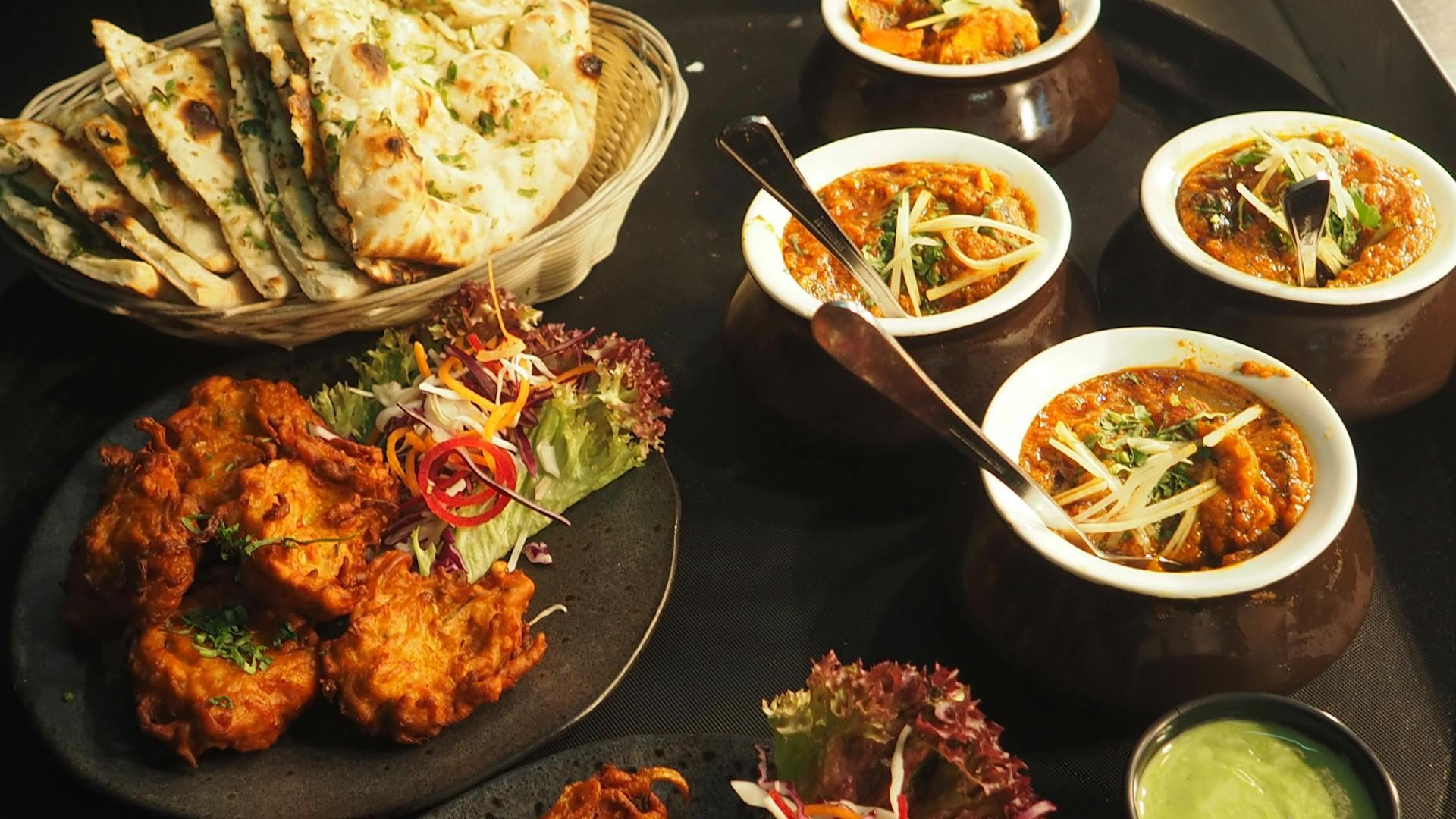 food on the table