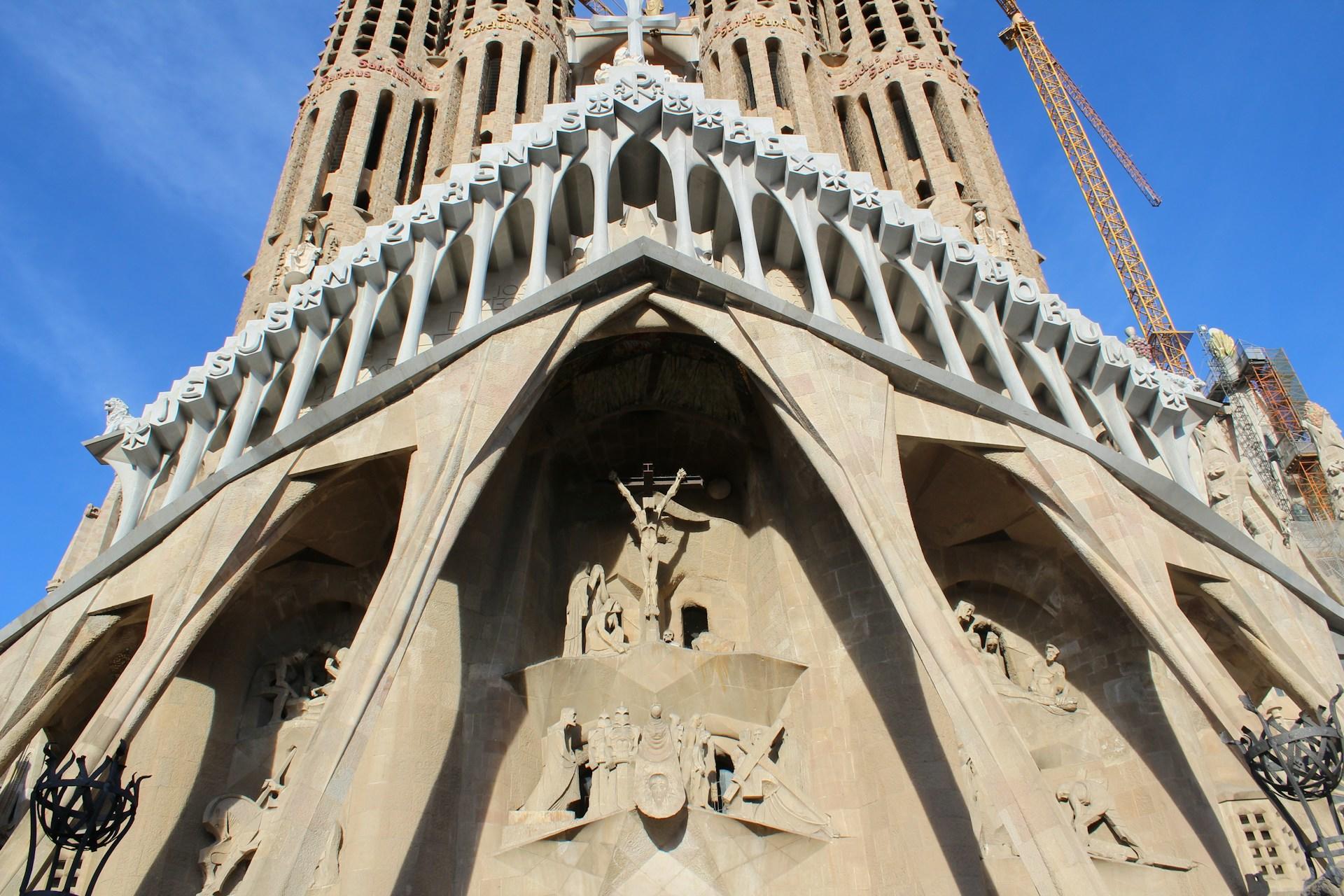 An architecture piece in Barcelona.