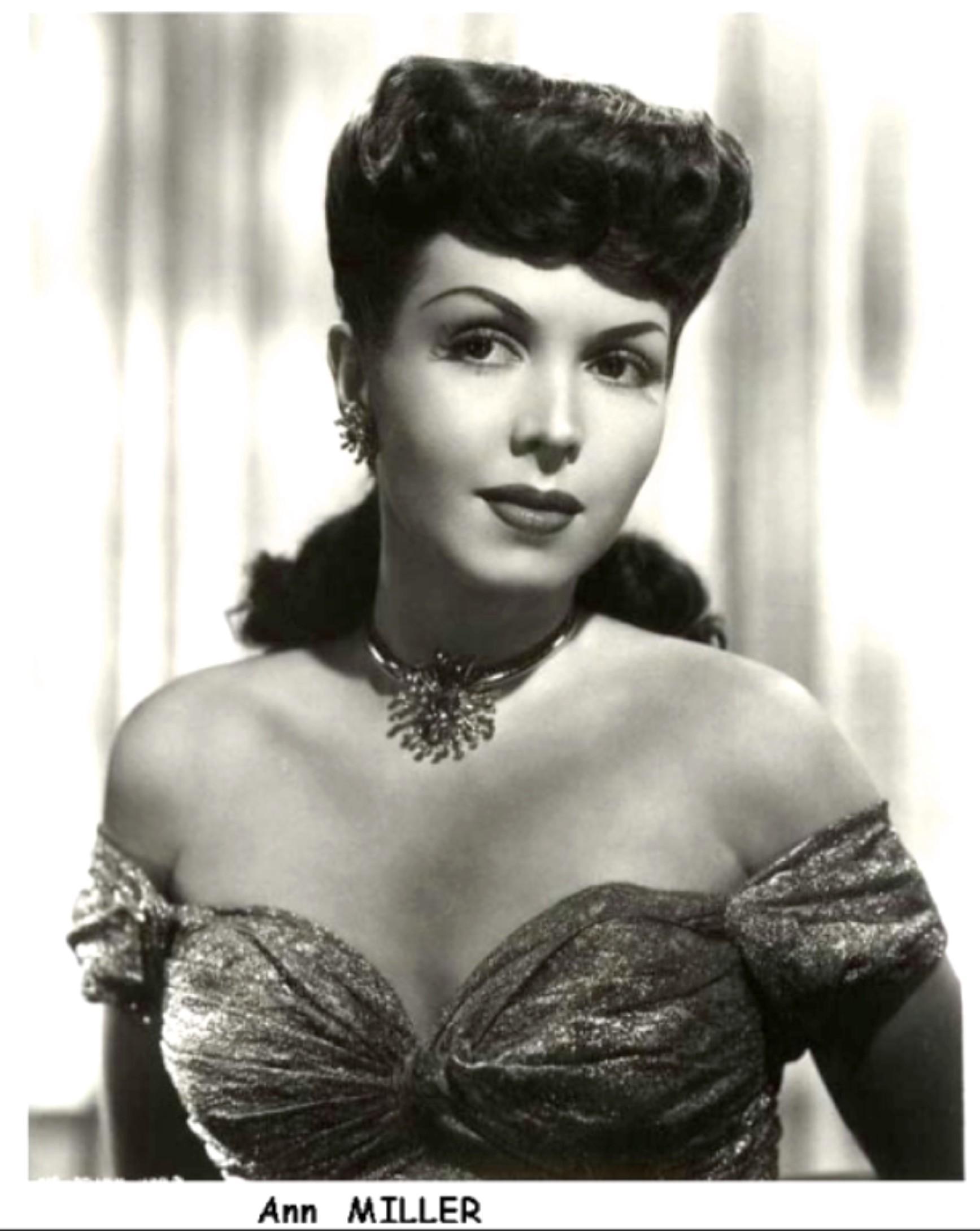 A portrait of Ann Miller