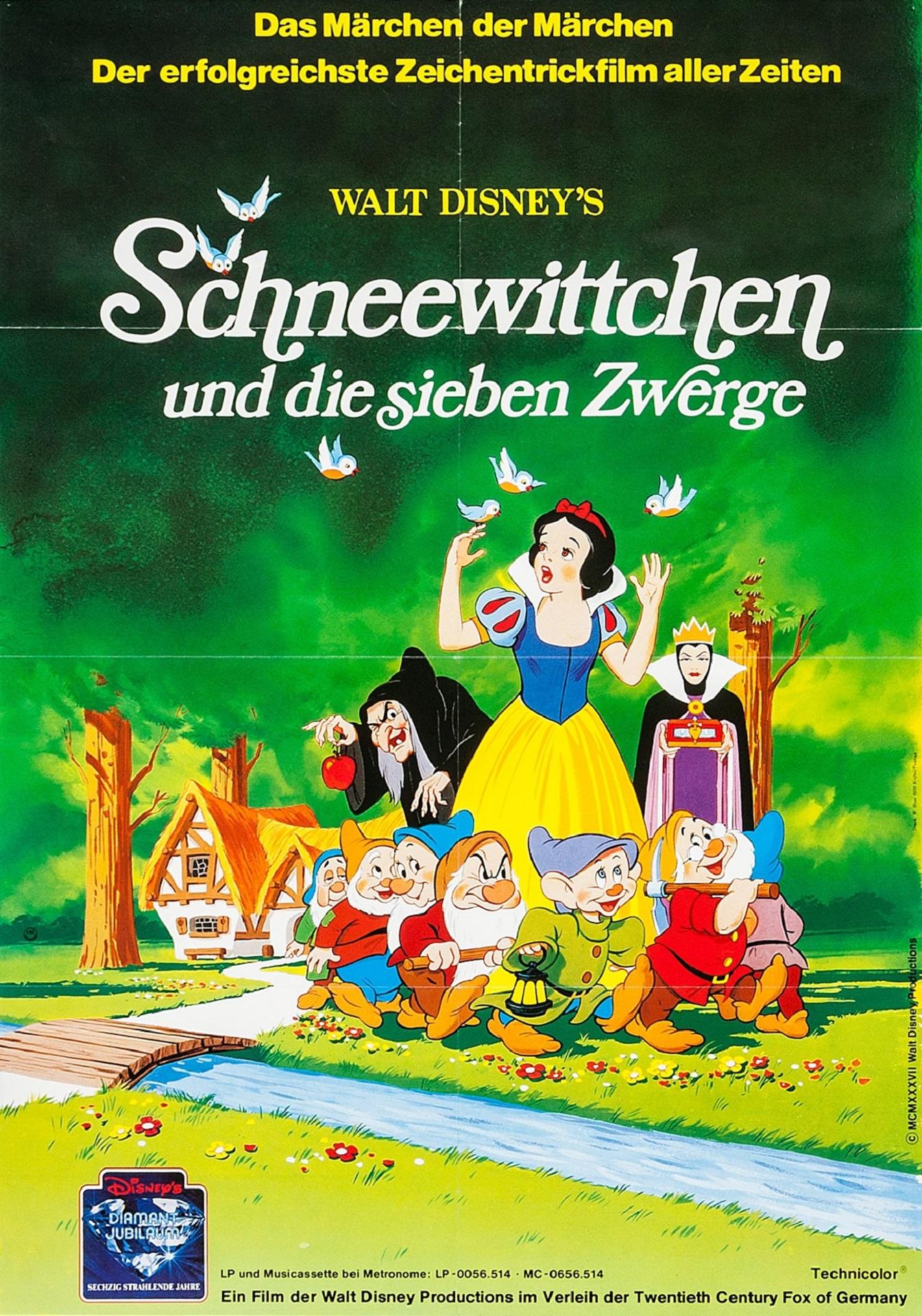 A cartoon movie poster with the film's title written in white. 
