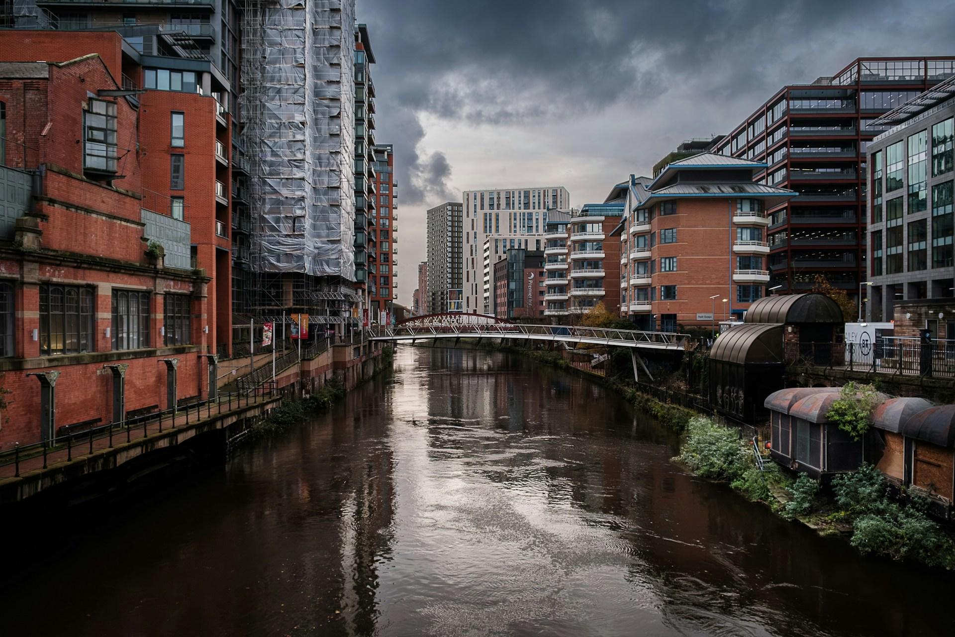 photo of manchester river
