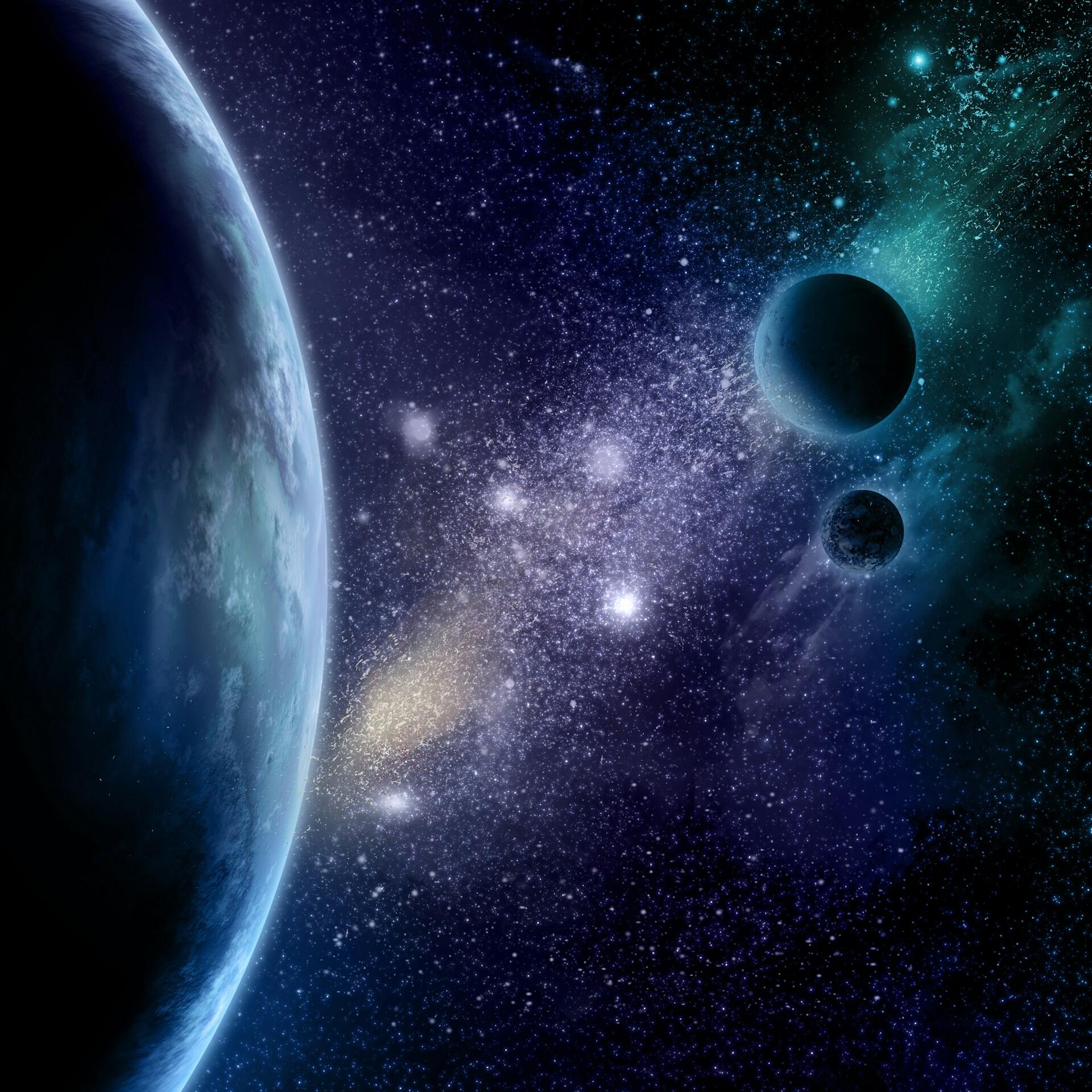 A constellation of planets