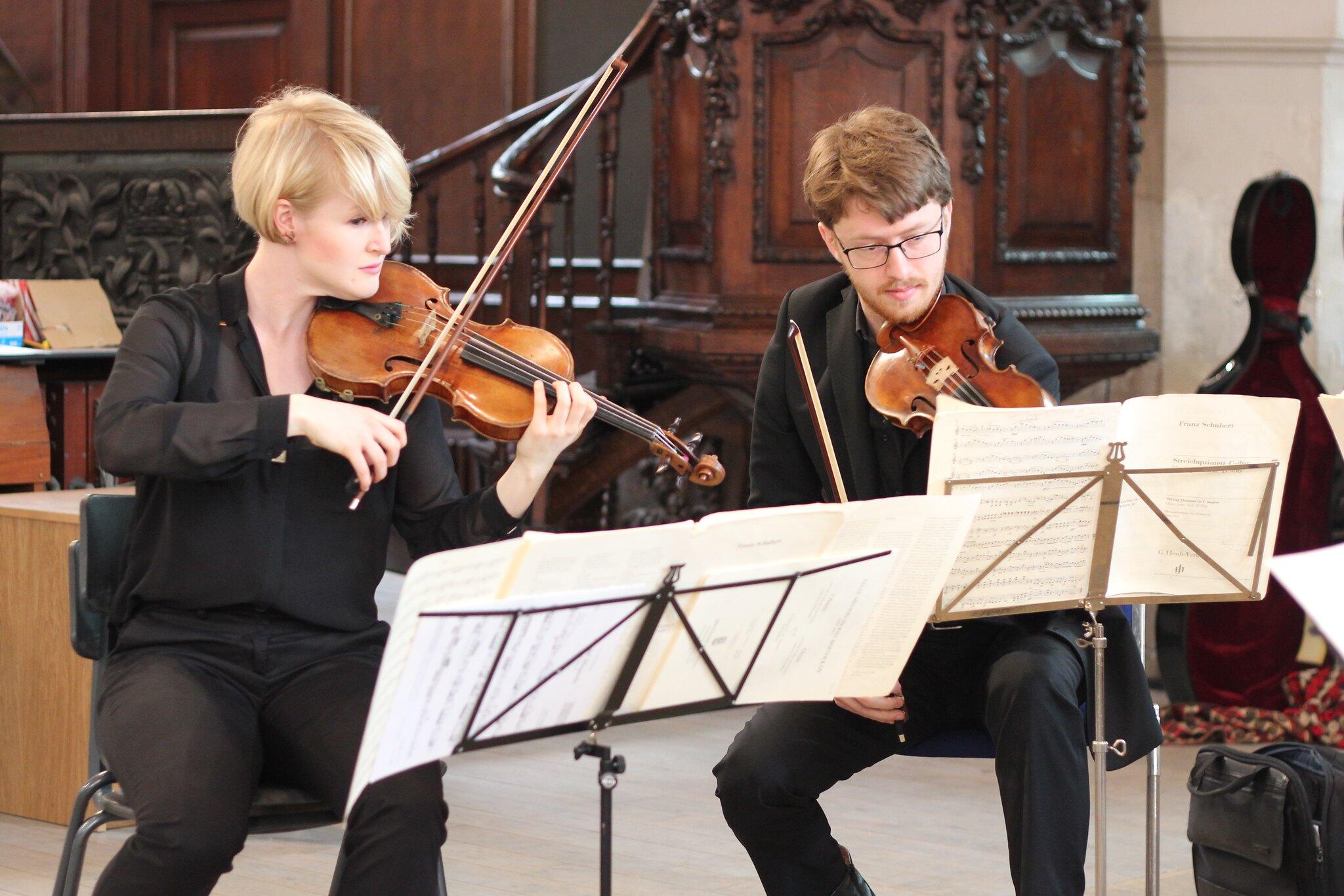 Musicians from the Royal Academy of Music perform Franz Schubert's String Quintet in C major, D.956 Op. Posth.163.