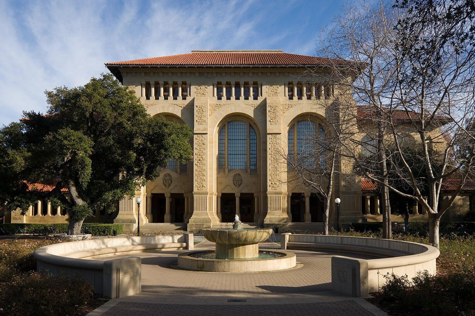 Stanford university building