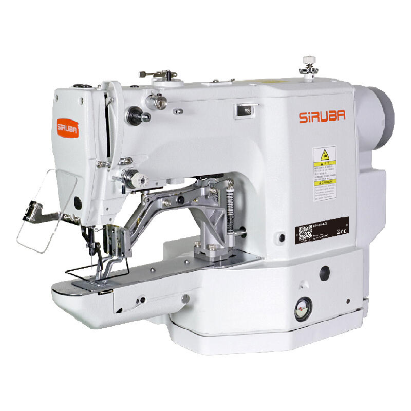 a white bartack sewing machine