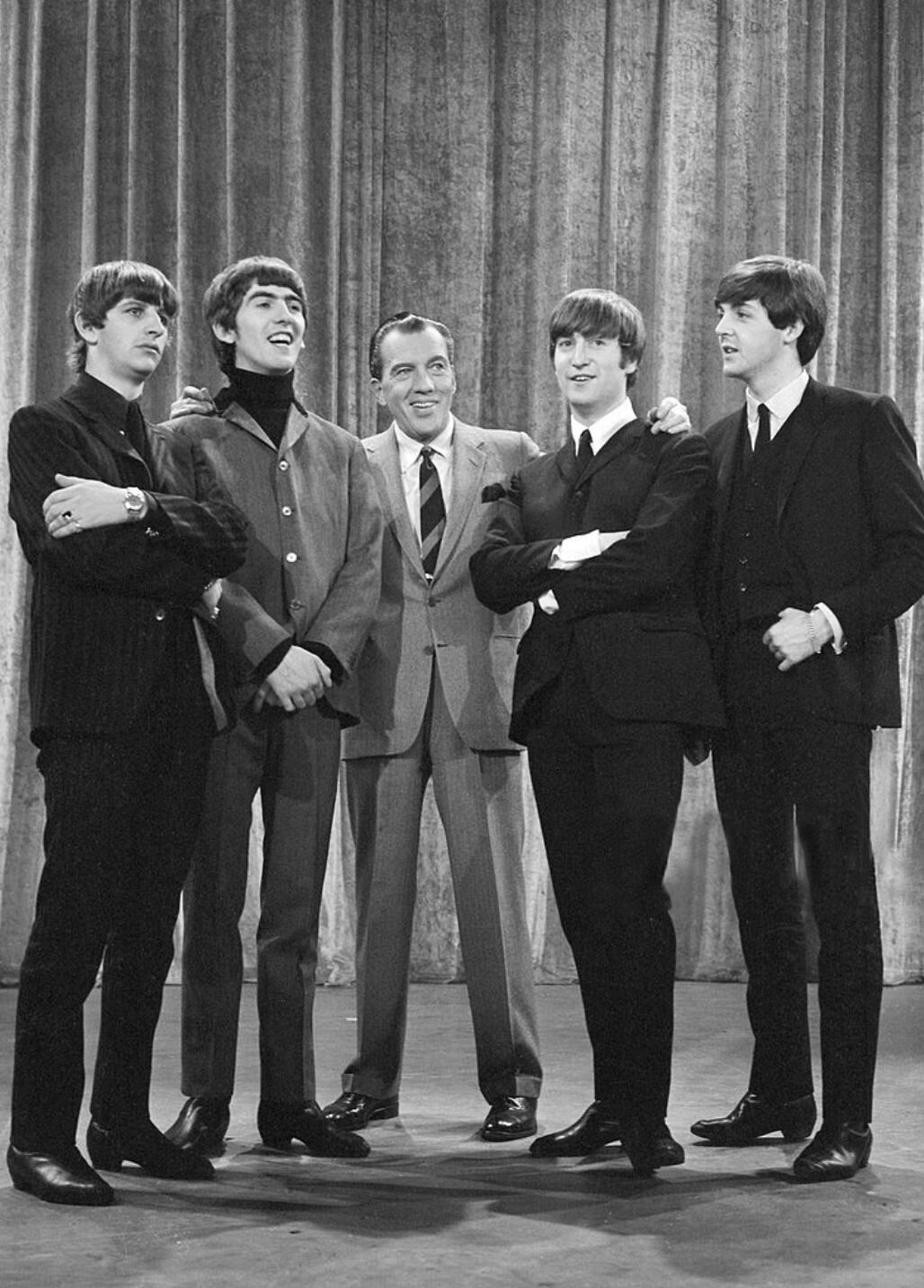 The Beatles on the Ed Sullivan show