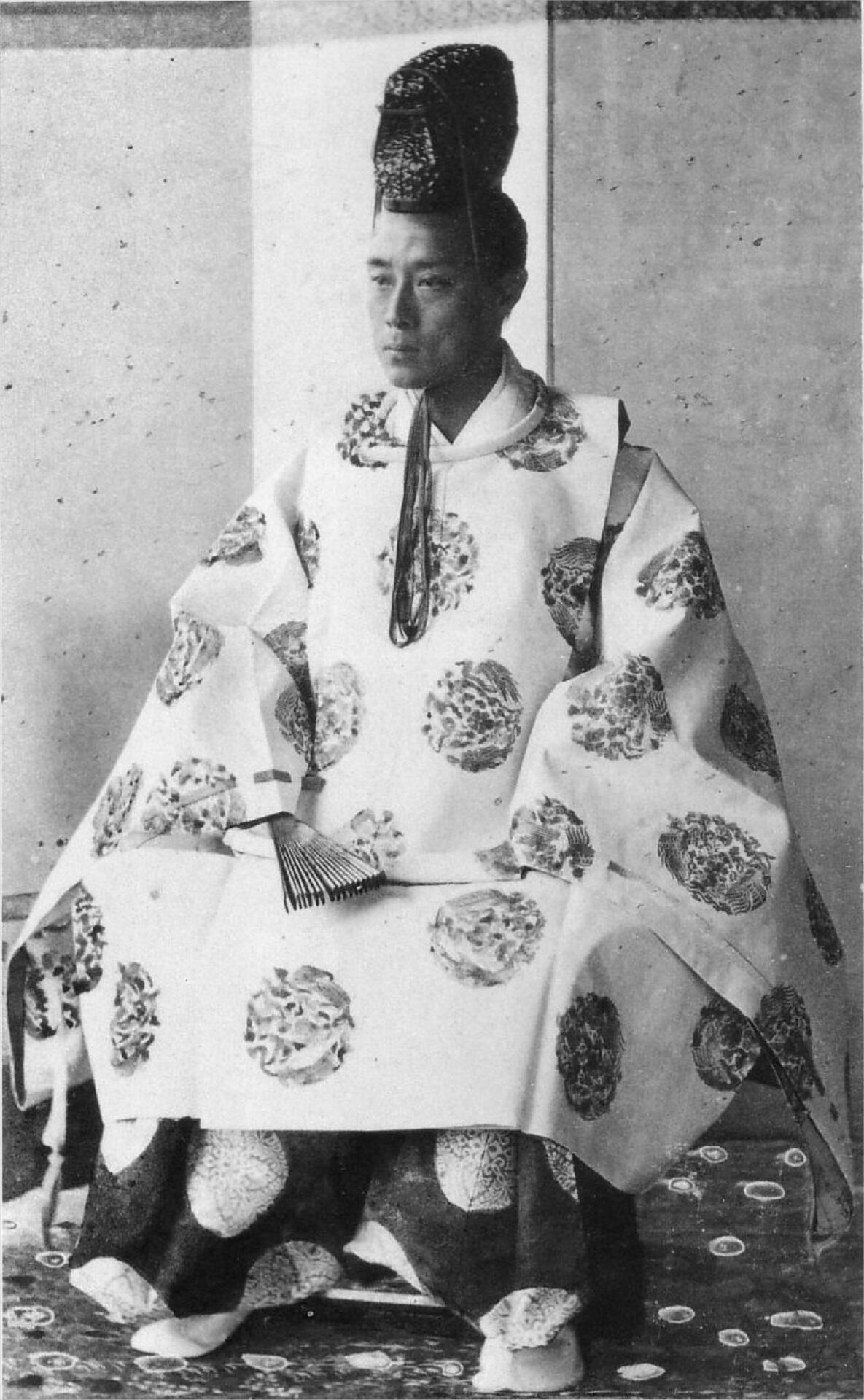 The last shogun, Tokugawa Yoshinobu.