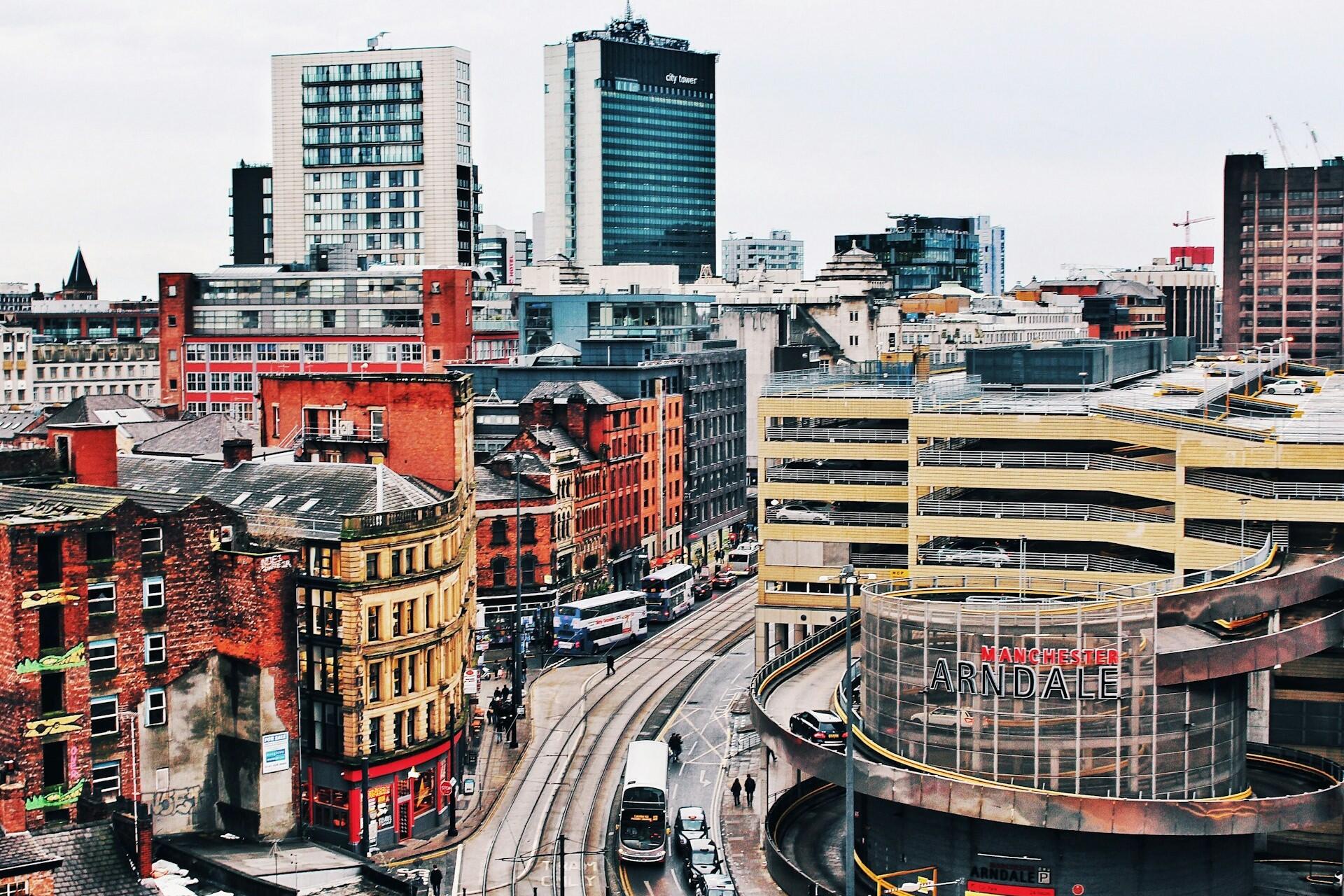 The Arndale Centre in Manchester.