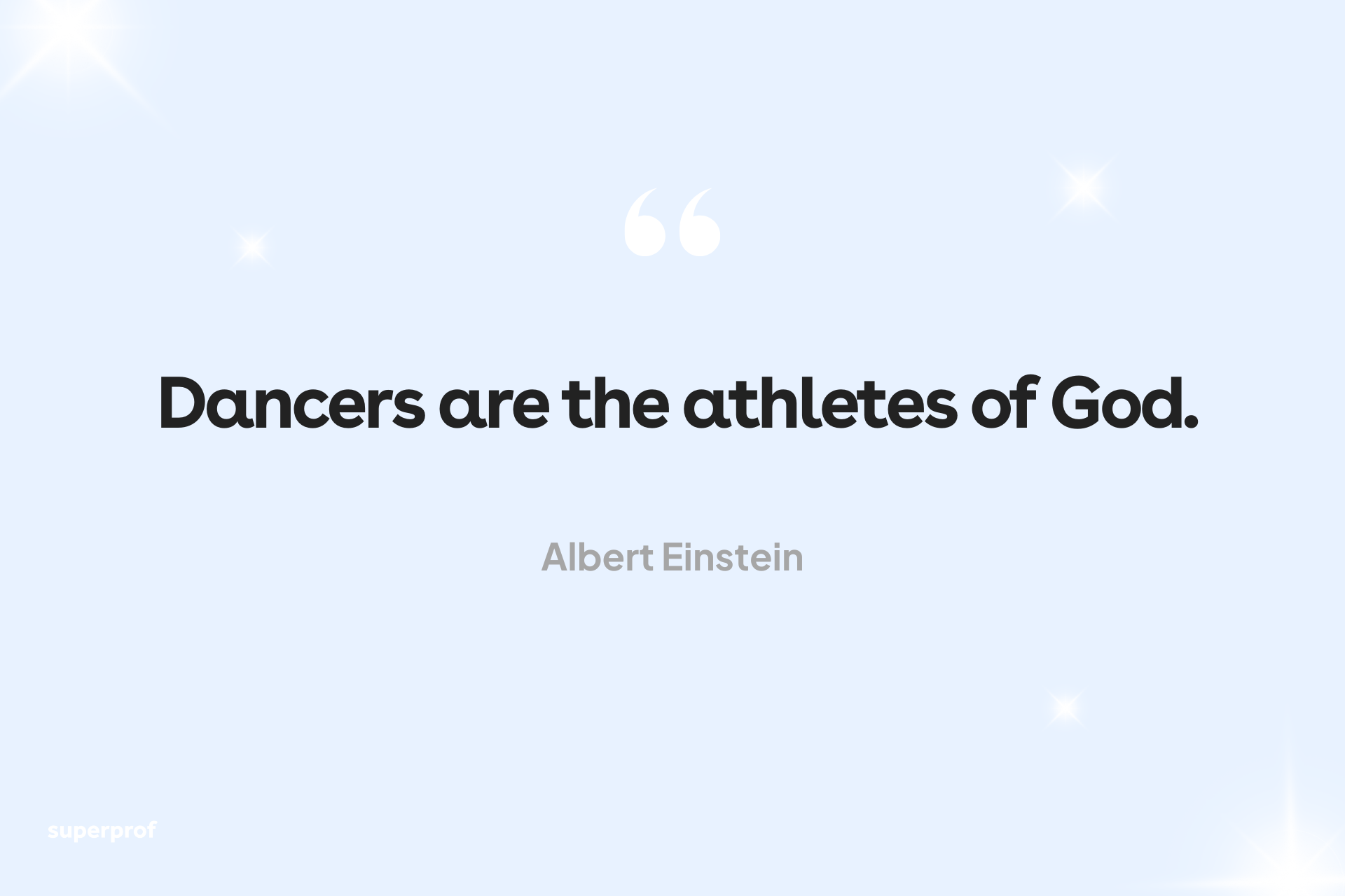 Dancers are athletes of God quote