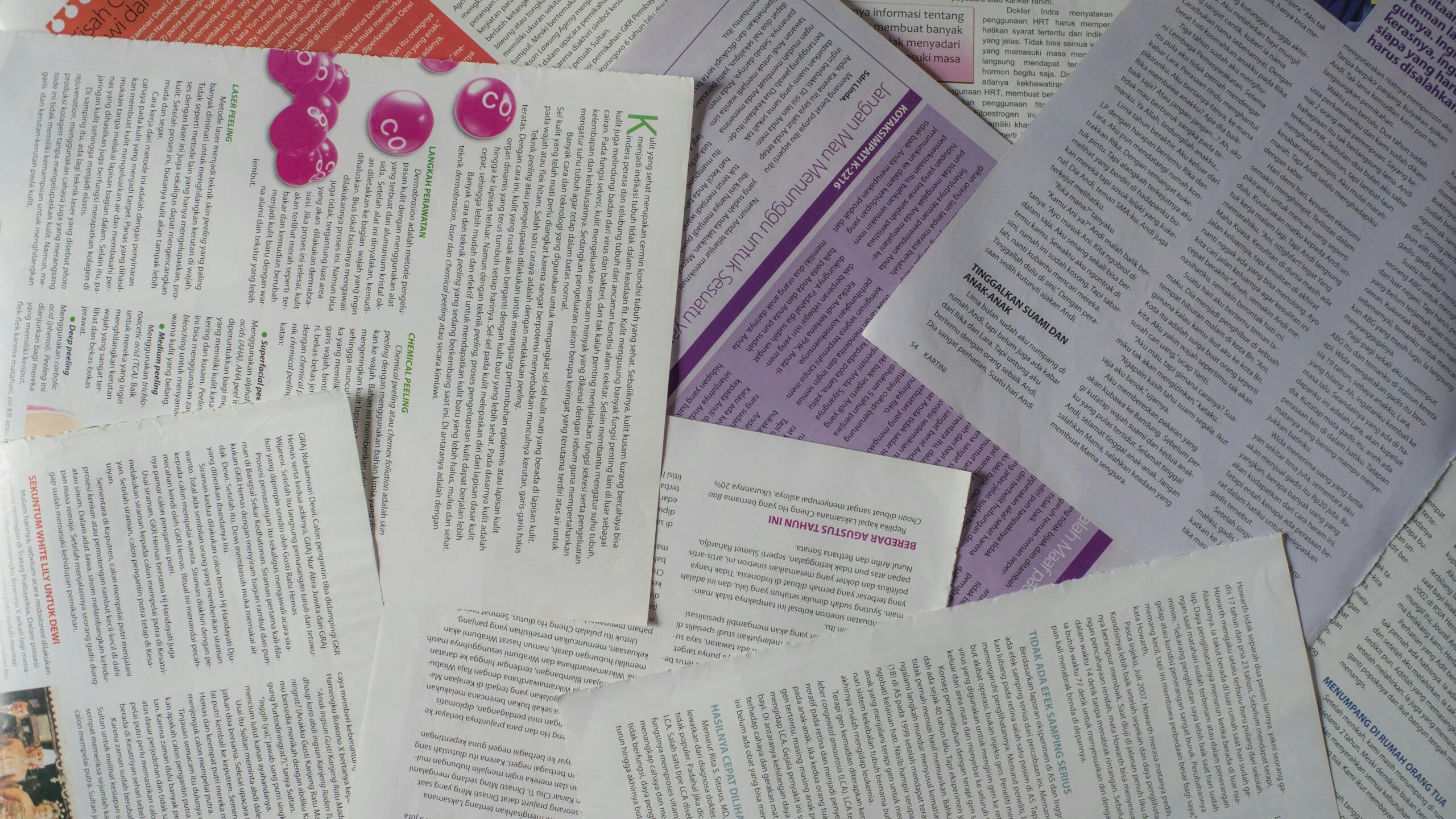 A student's desk during the lead up to the chemistry exam