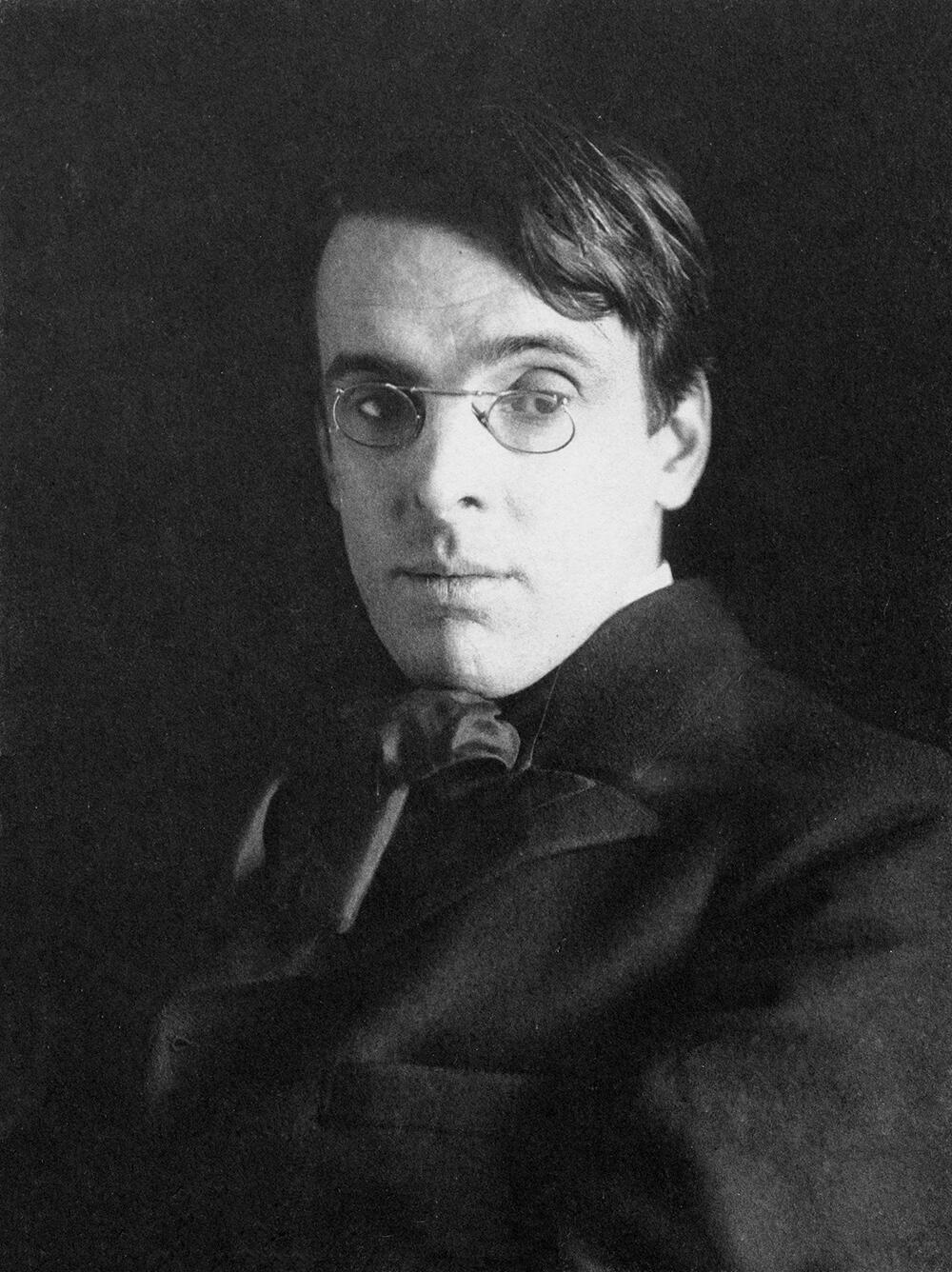 portrait of William Butler Yeats