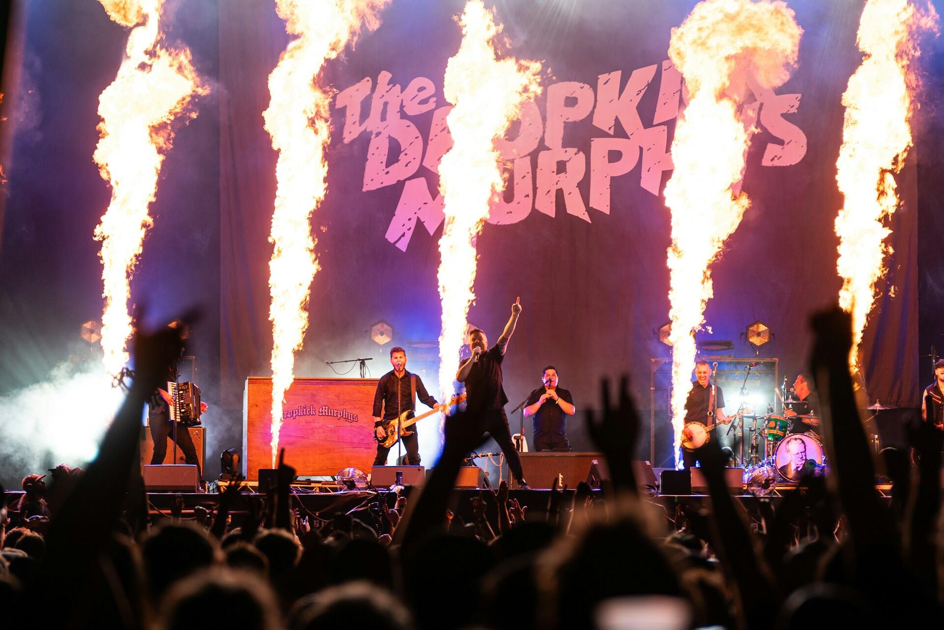 A Dropkick Murphys show.