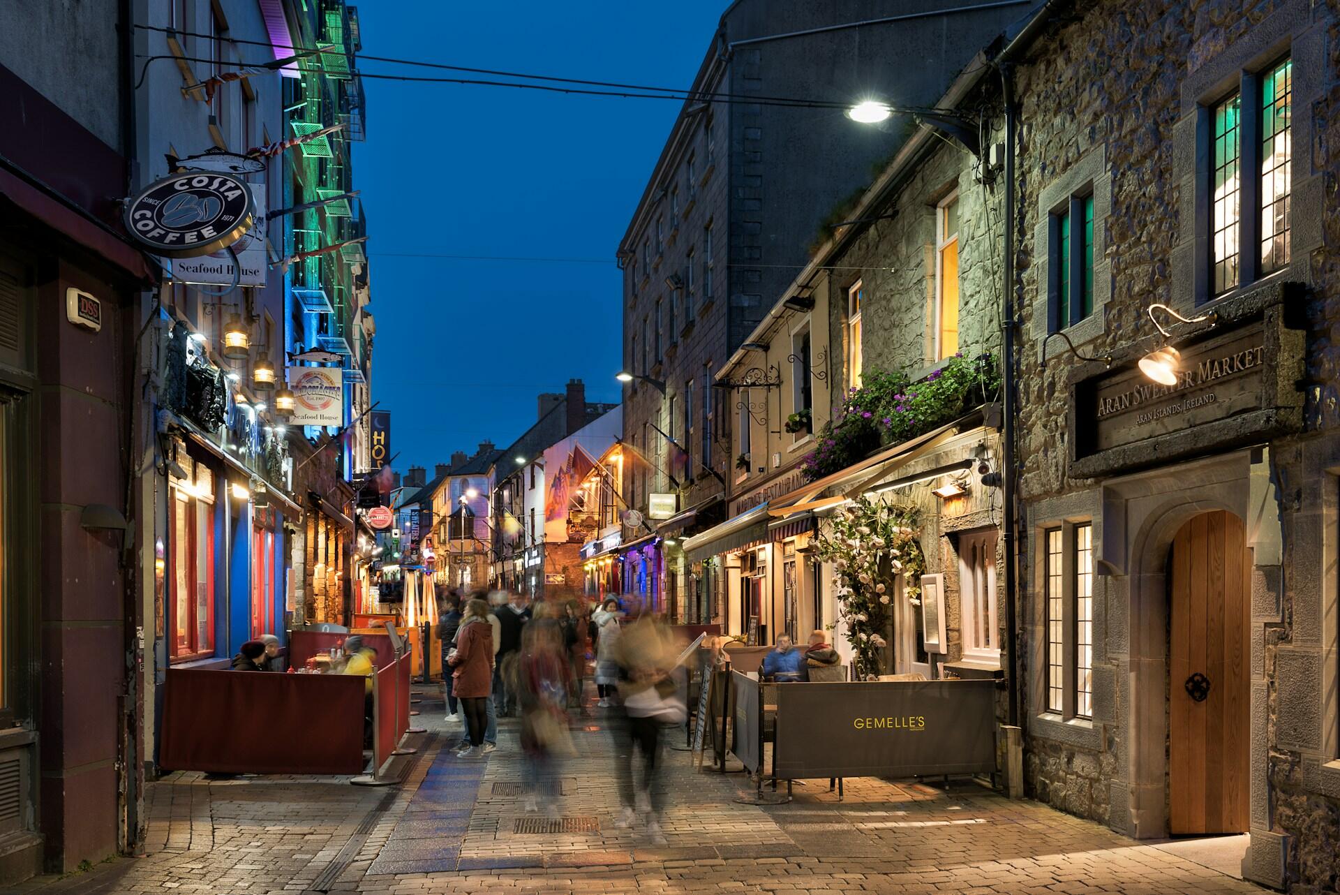 A street in Galway.