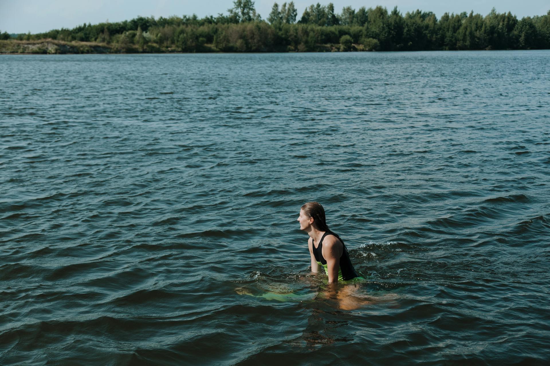 Girl in water 