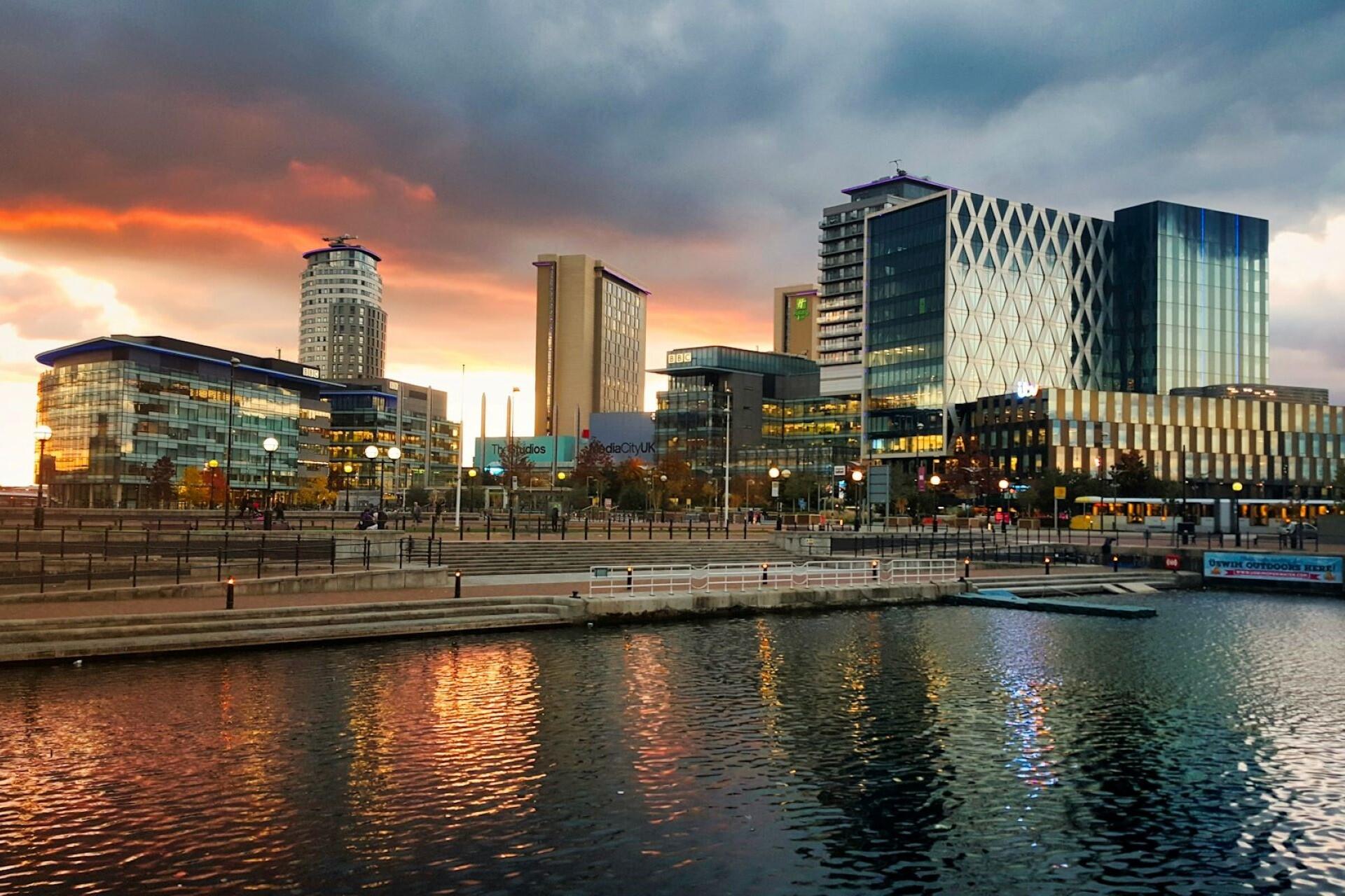 Media City, Salford, UK.