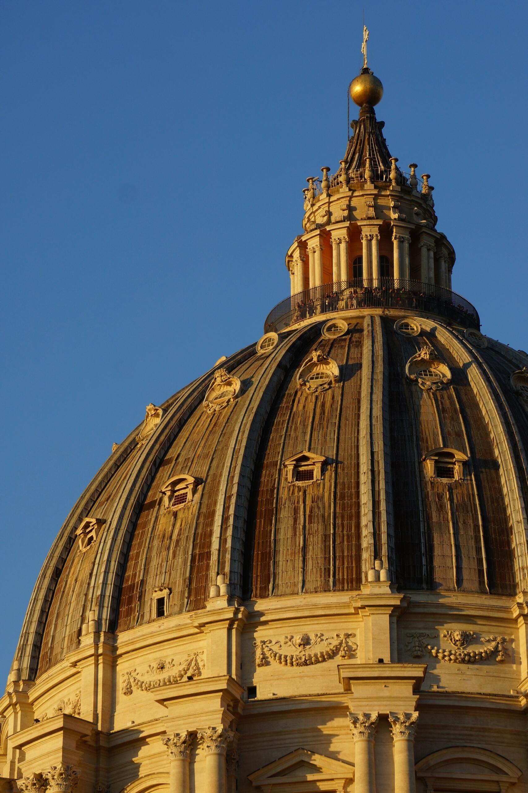 The dome of the Basilica of St. Francis. 