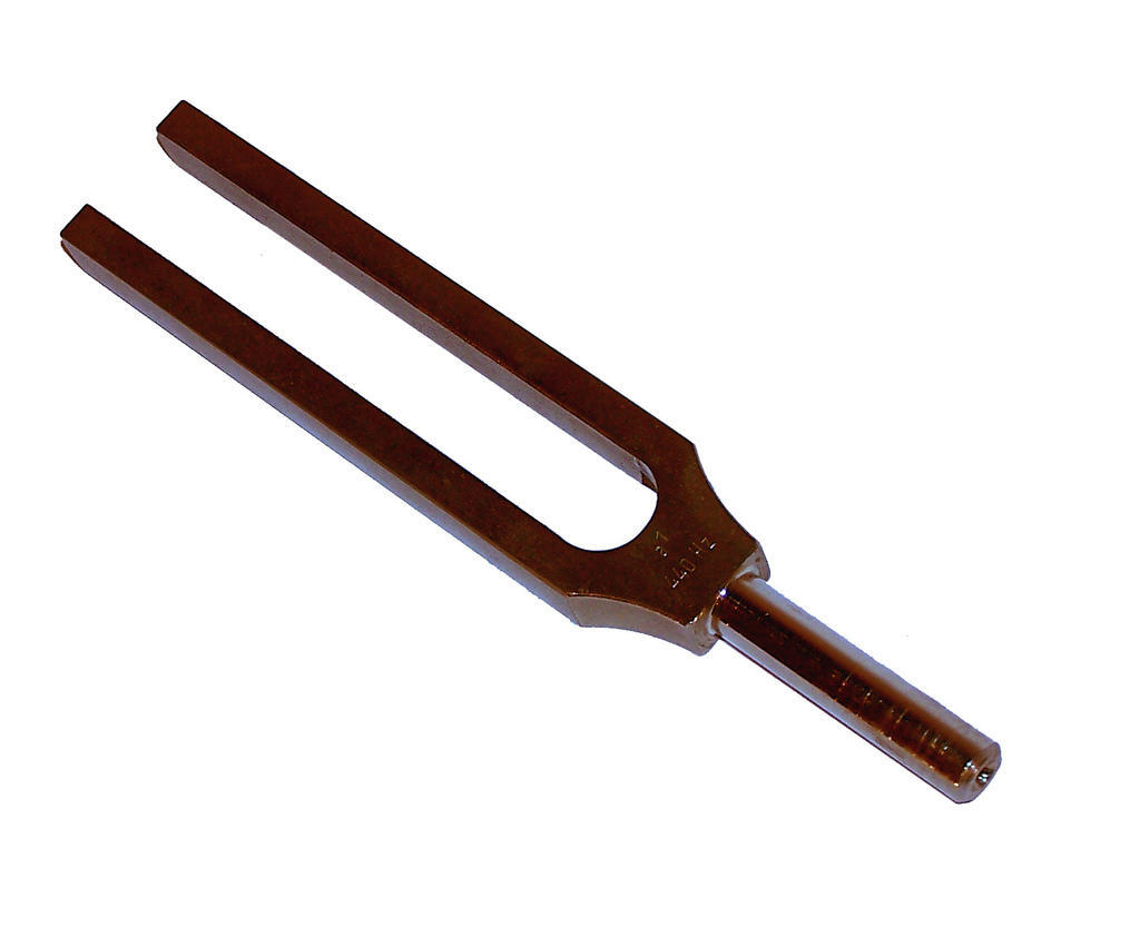 Tuning fork for self-tuning piano