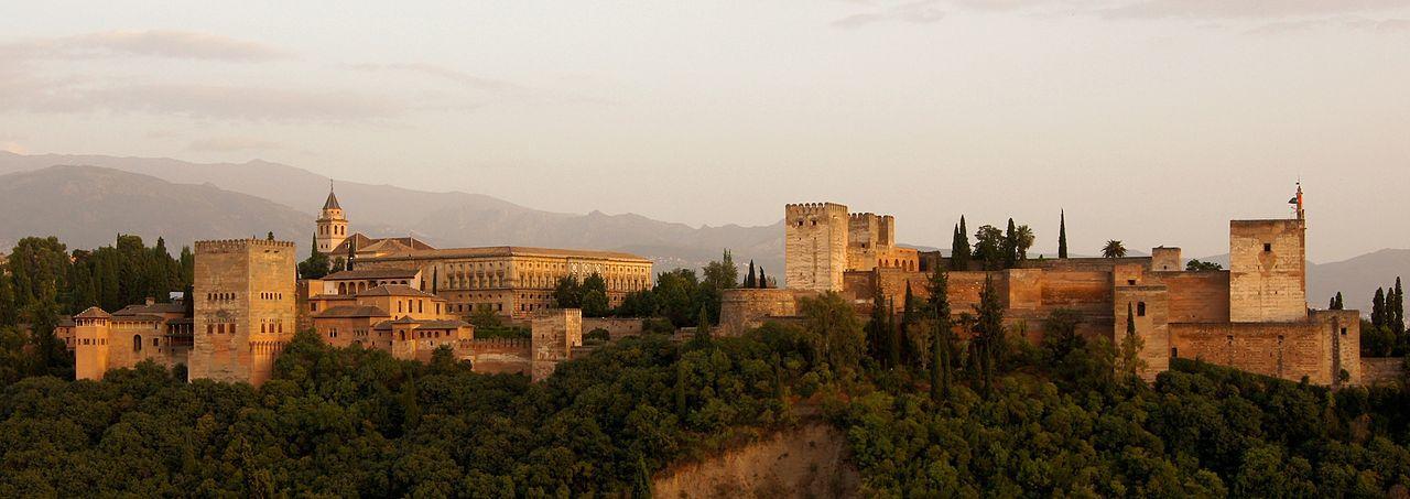 landscape of Alhambra city