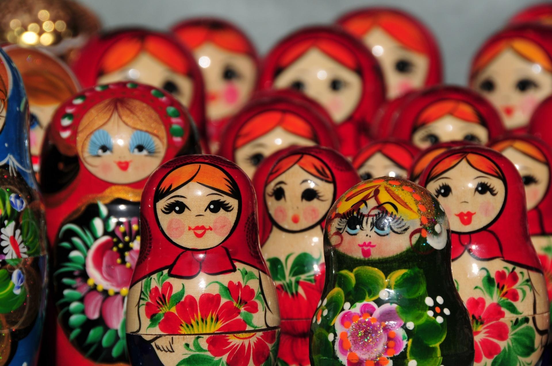 Russian matriochka dolls