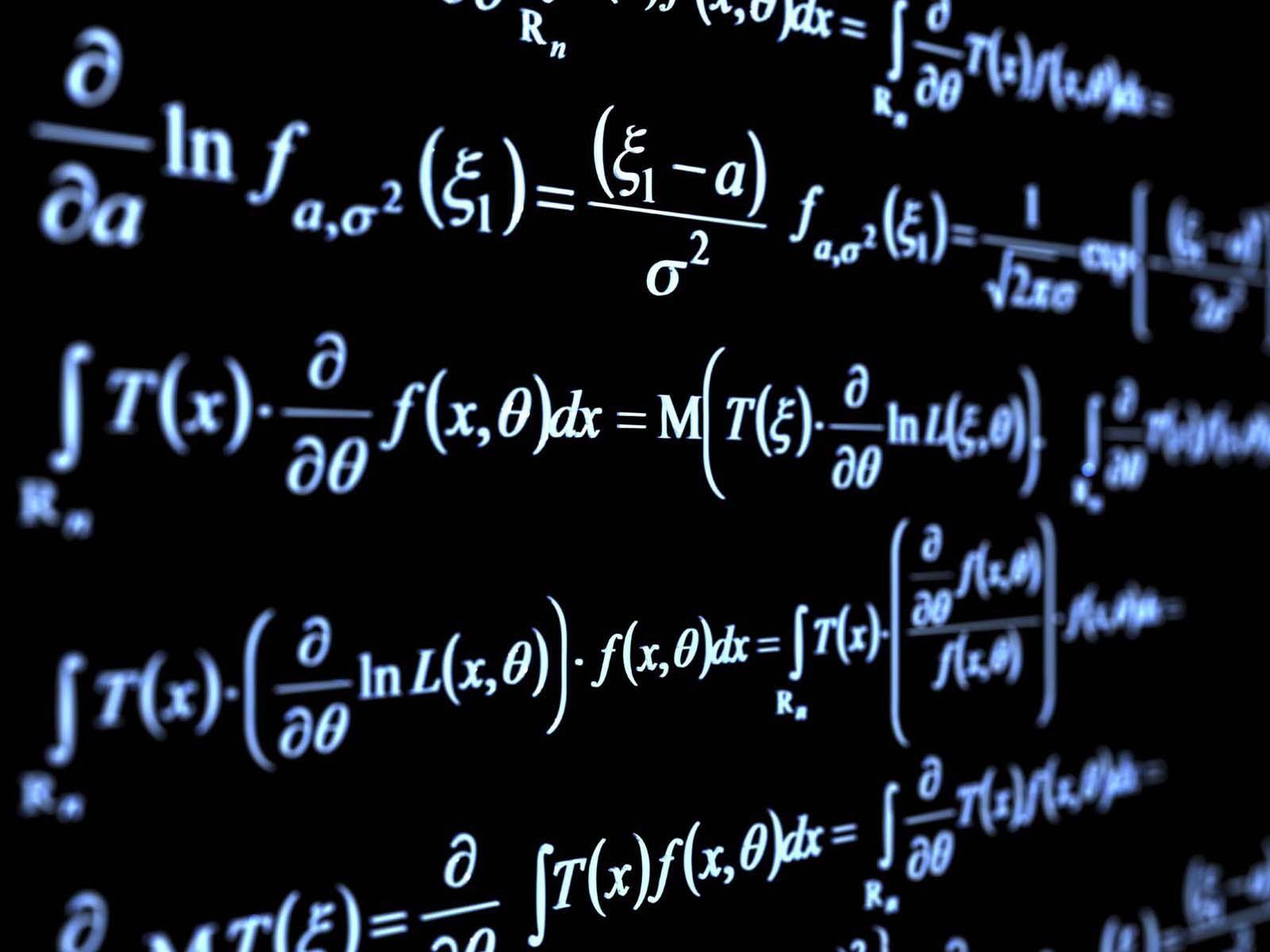 maths equations on a computer