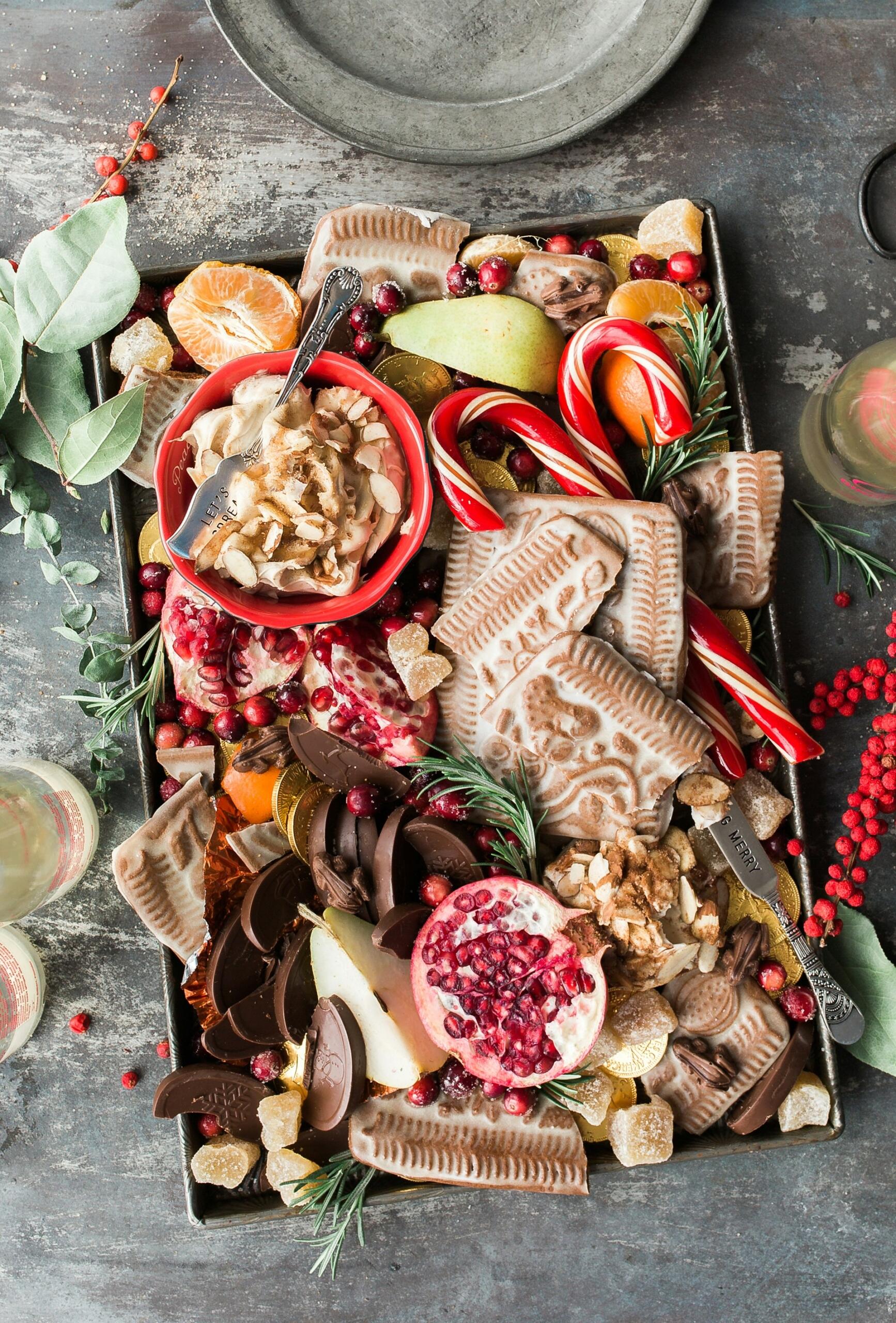 A selection of Christmas treats.