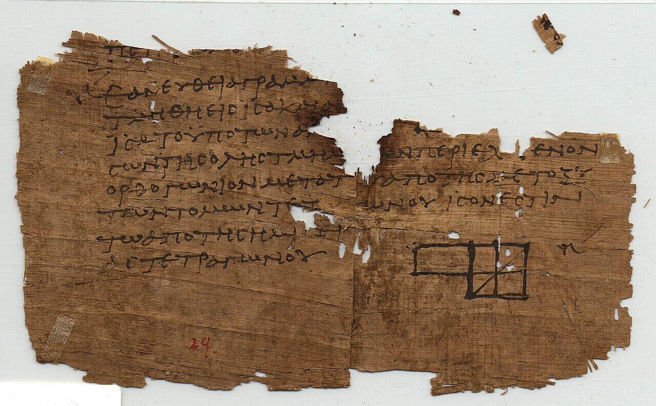 archaeological remains of elements by euclides