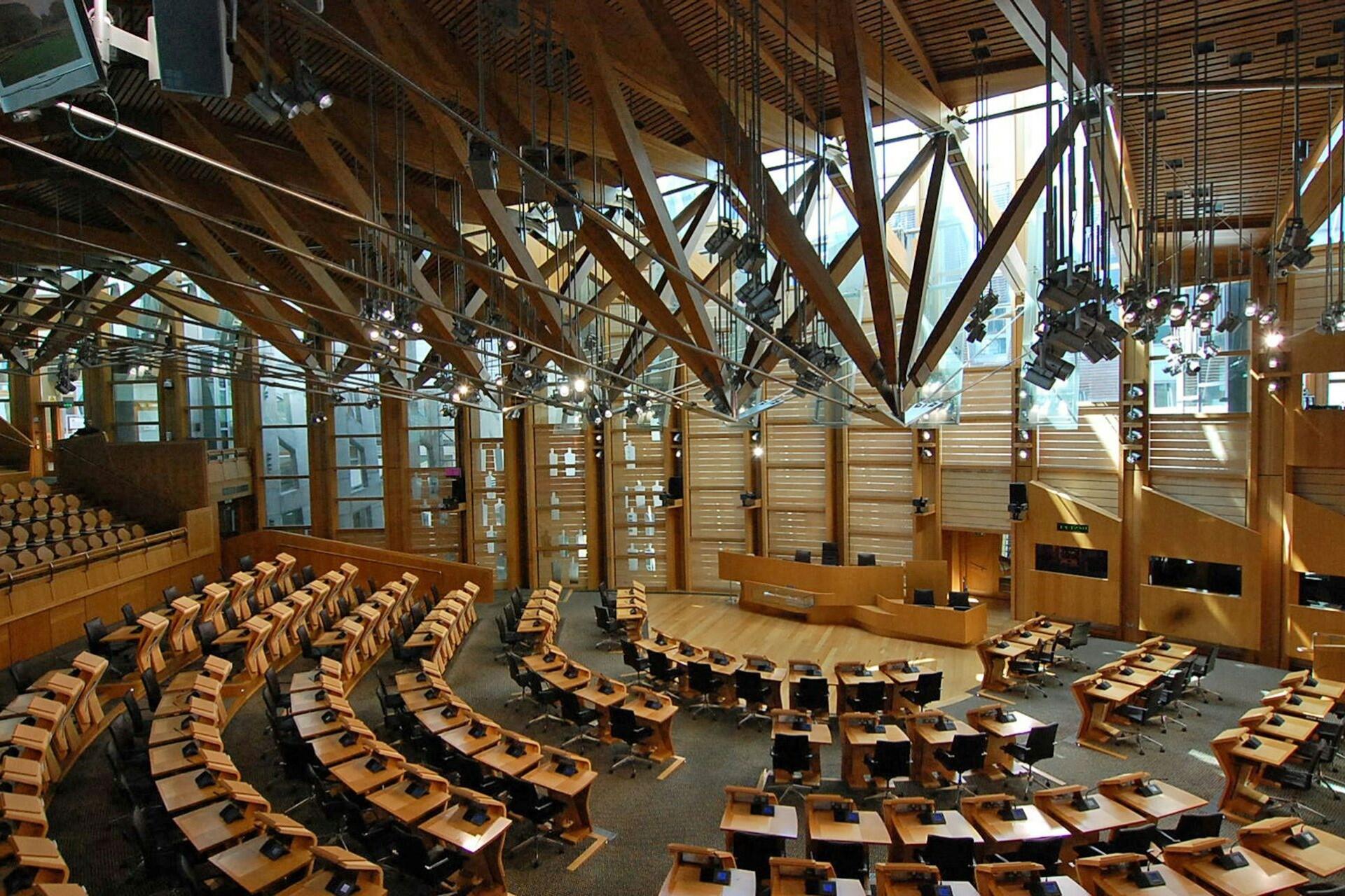 Scottish parliament.