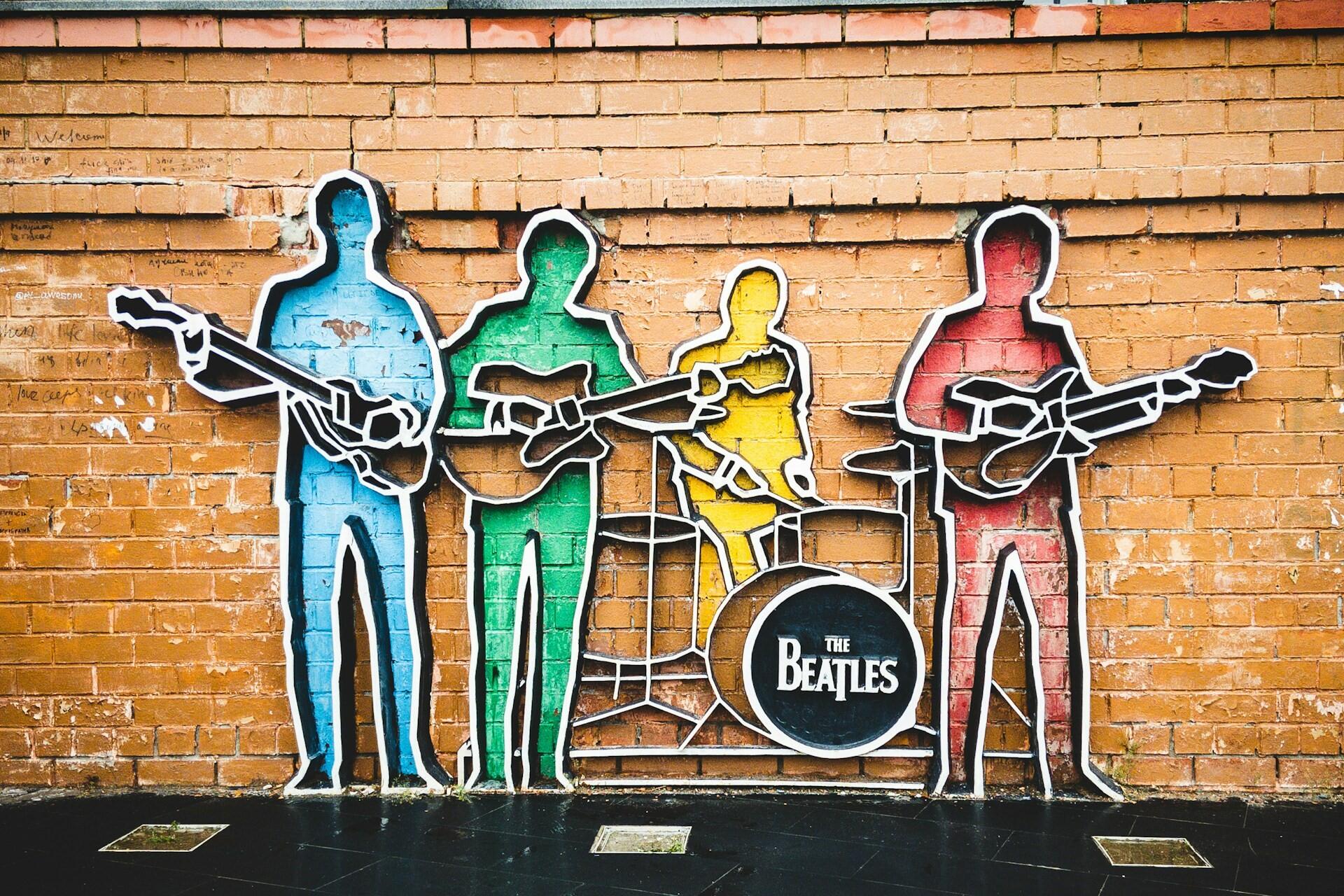 Some Beatles Street Art.