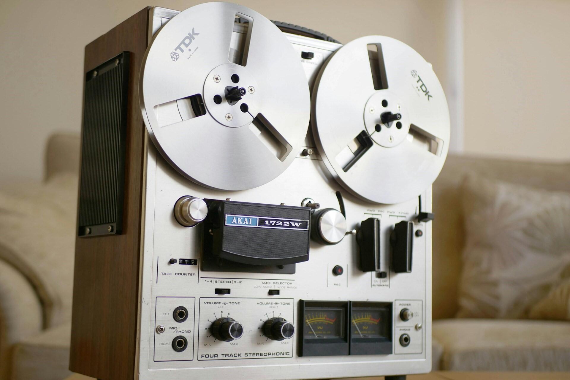 A reel to reel.