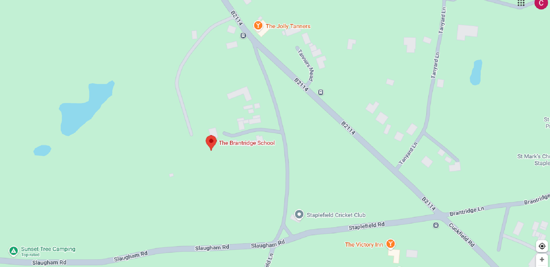 brantridge school map