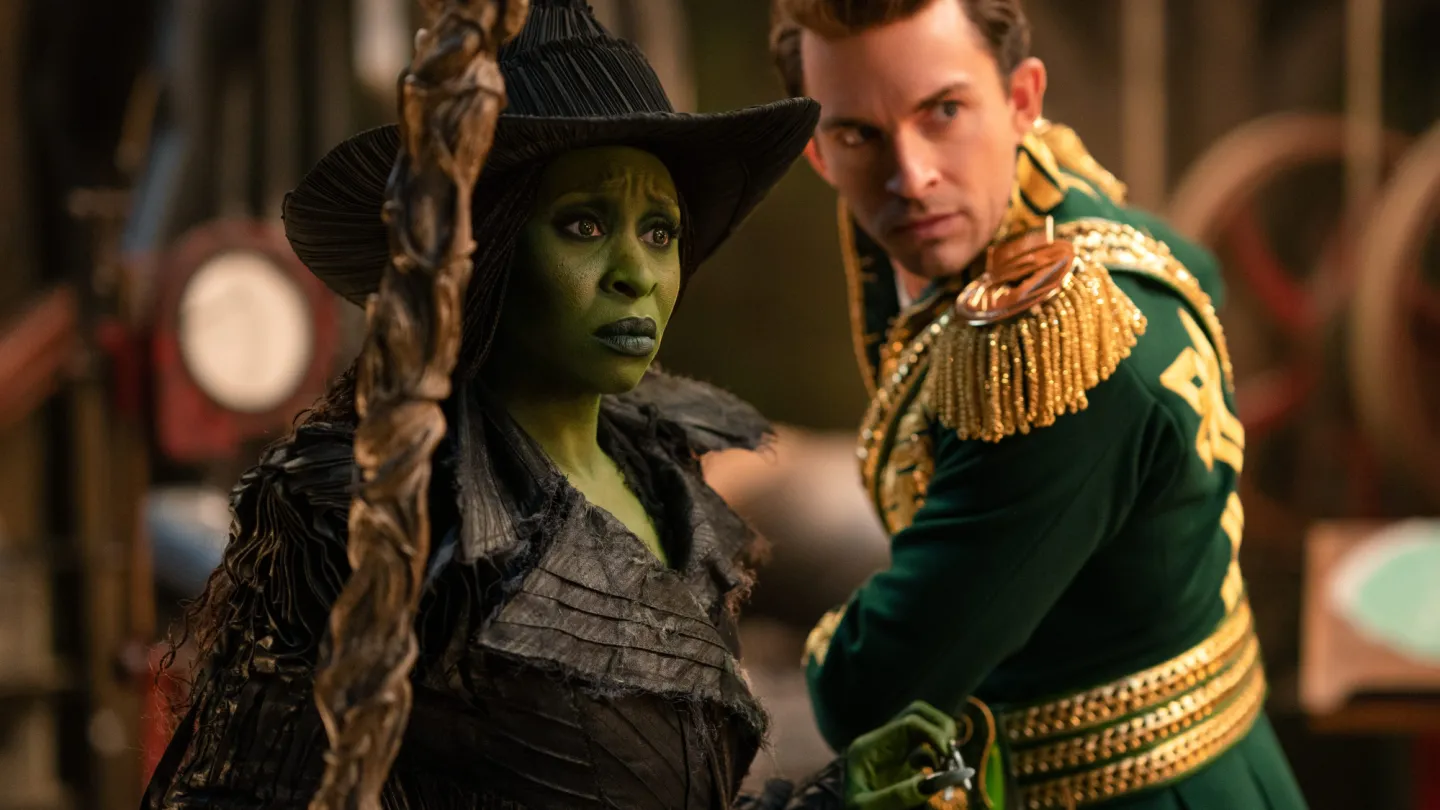 Fiyero and Elphaba in Wicked For Good