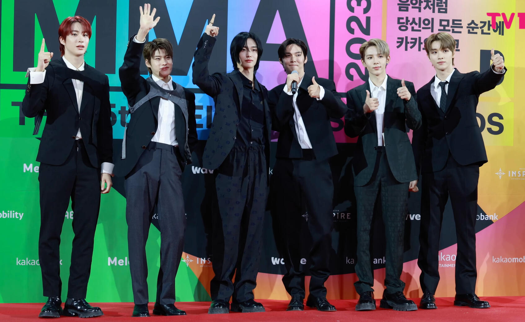 K-pop group Riize in 2023