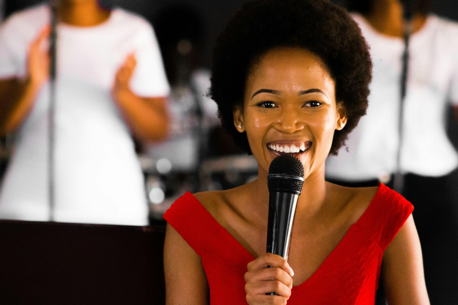 solo singer in a chorus