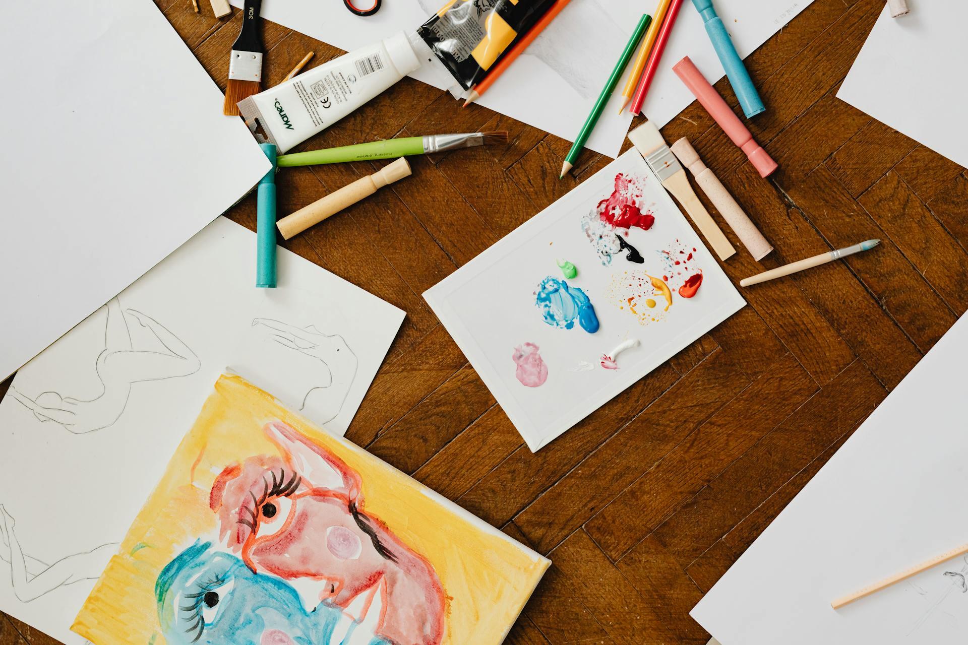 Art and craft materials