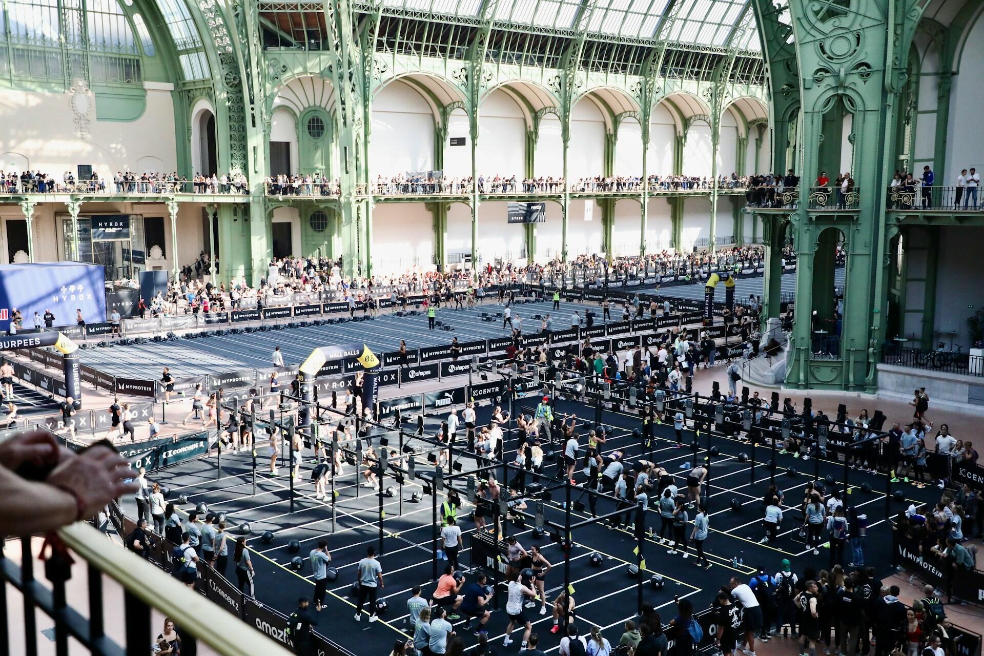 Running segments form a core part of HYROX events, linking each functional workout station.