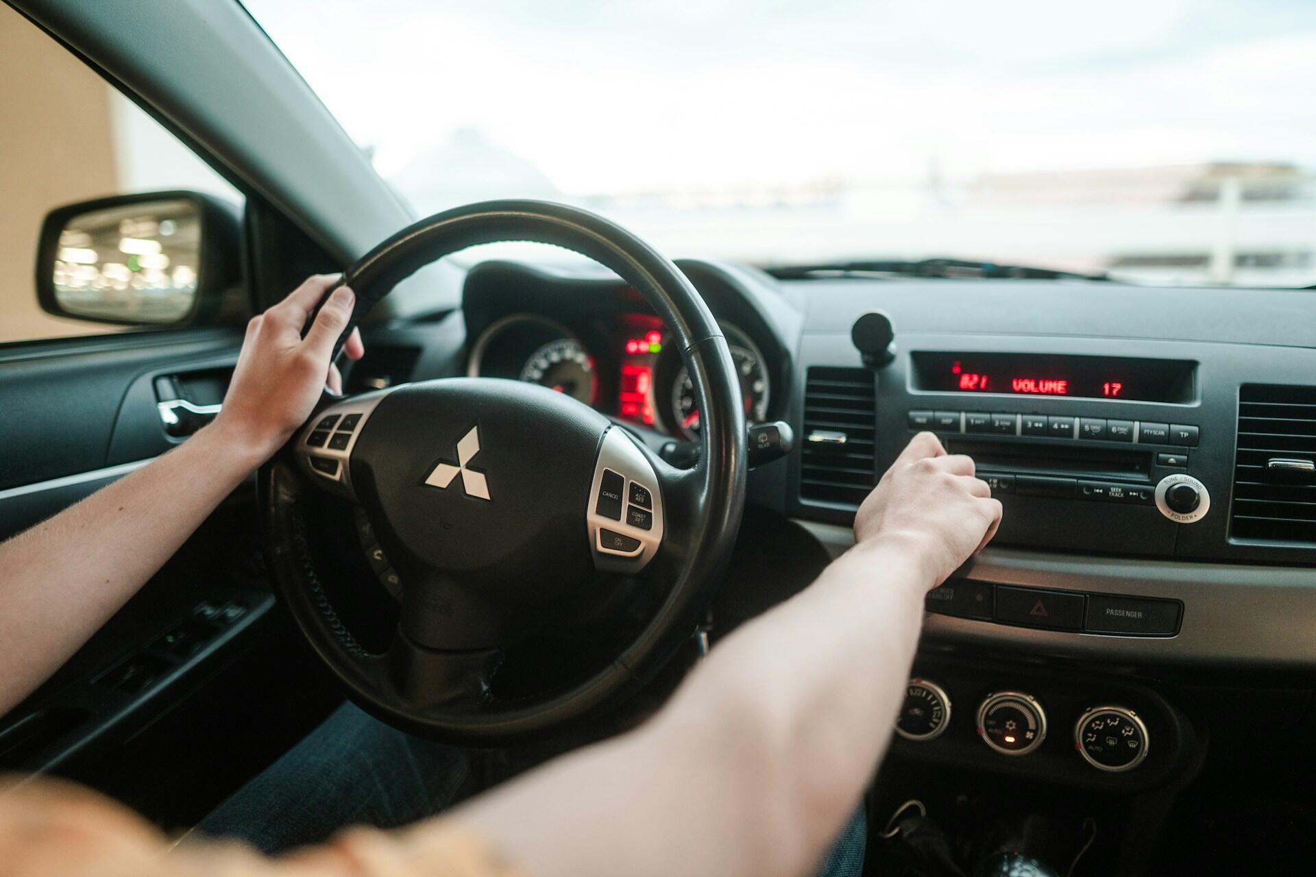 person driving