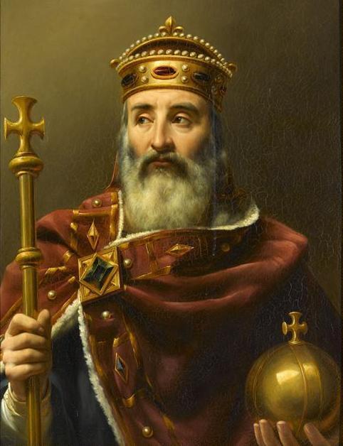 Portrait of Charlemagne