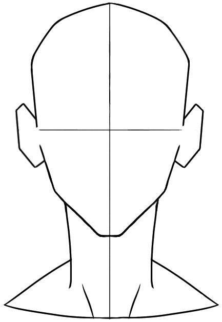 Drawn out head