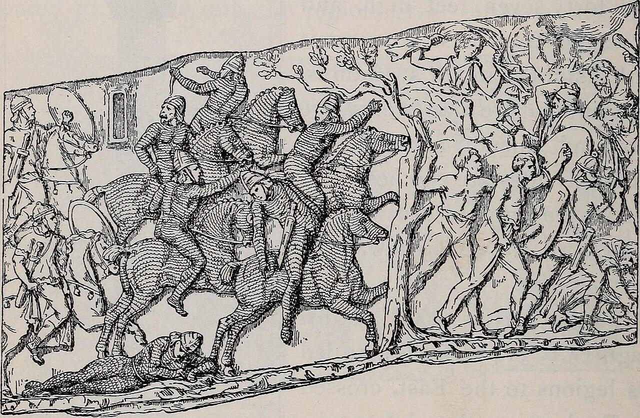 Artwork associated with ther fall of Rome