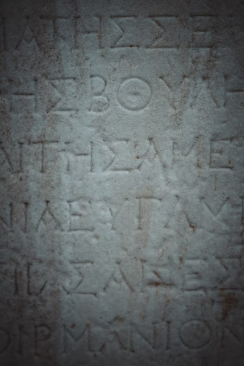 Greek letters