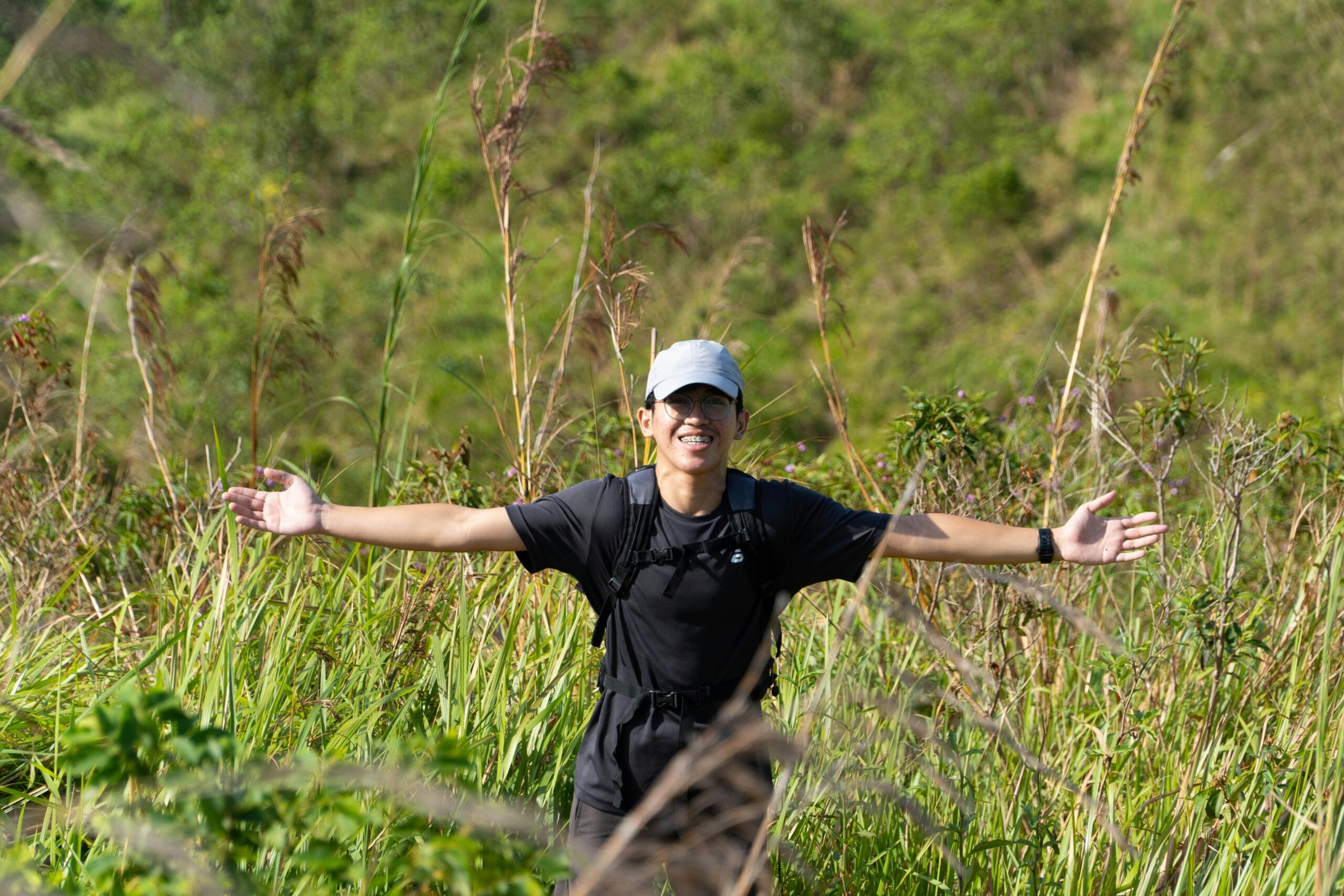 Biologicar tokom posla u prirodi