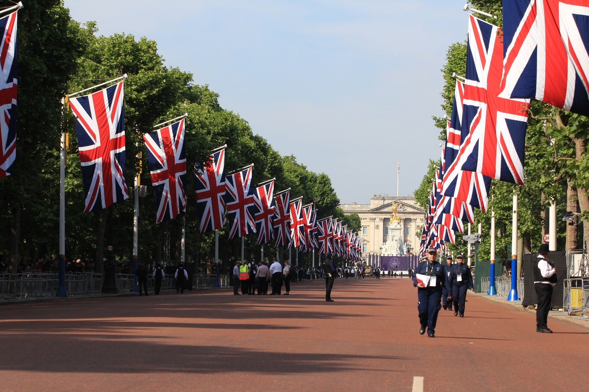 brit zászlók