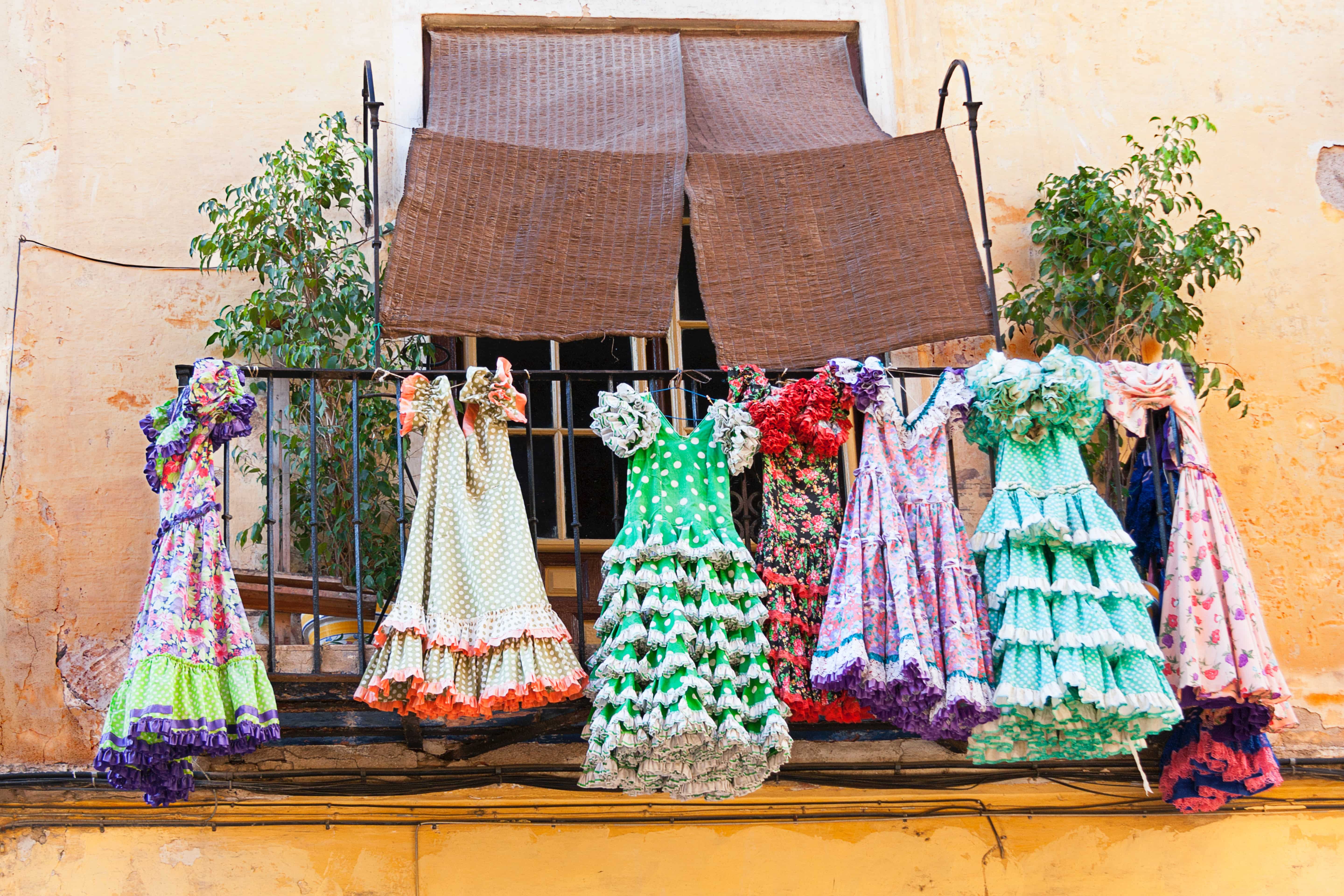 flamenco ruhák