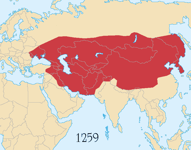 egykori mongol birodalom