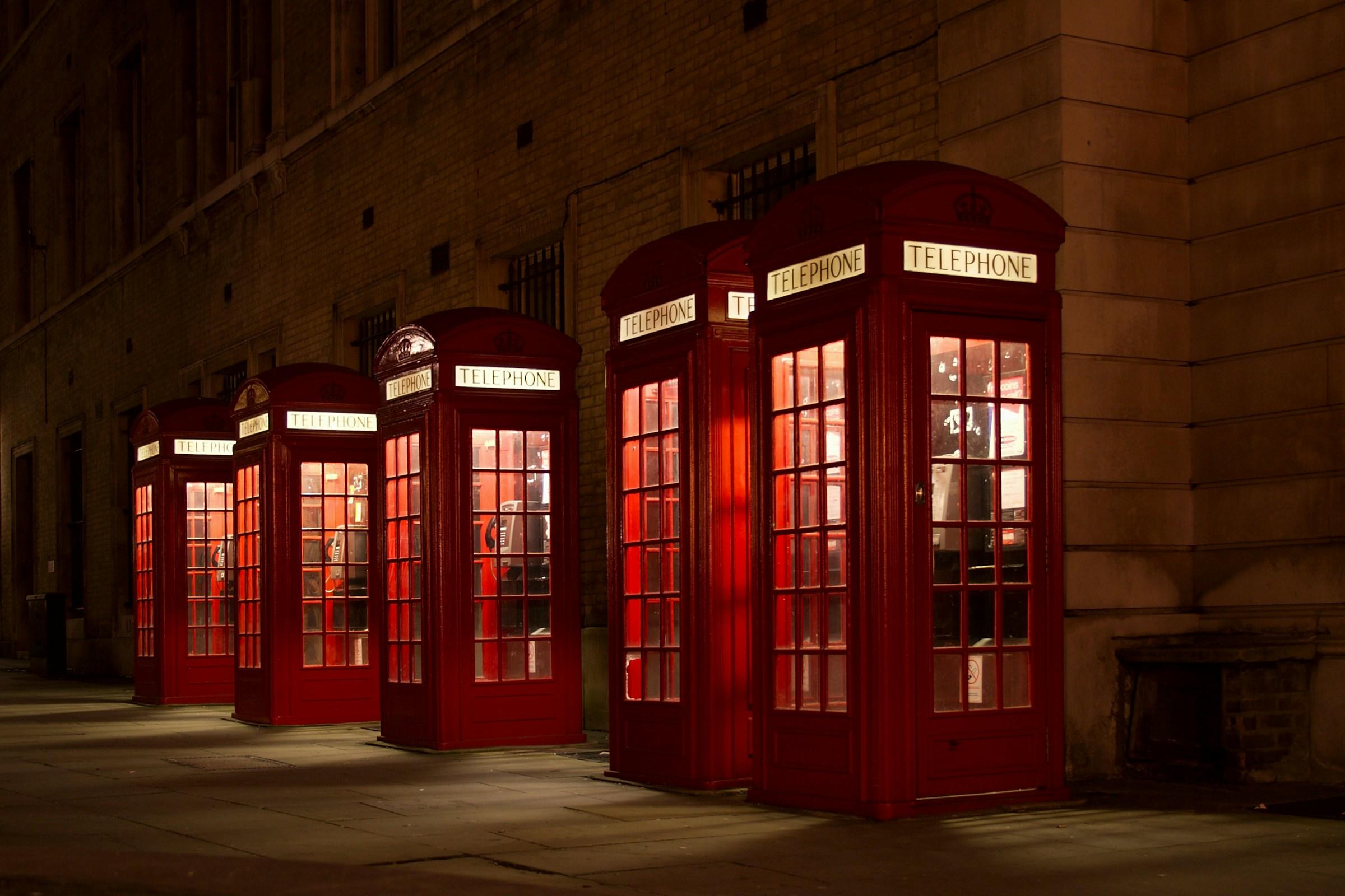 telefonfülkék