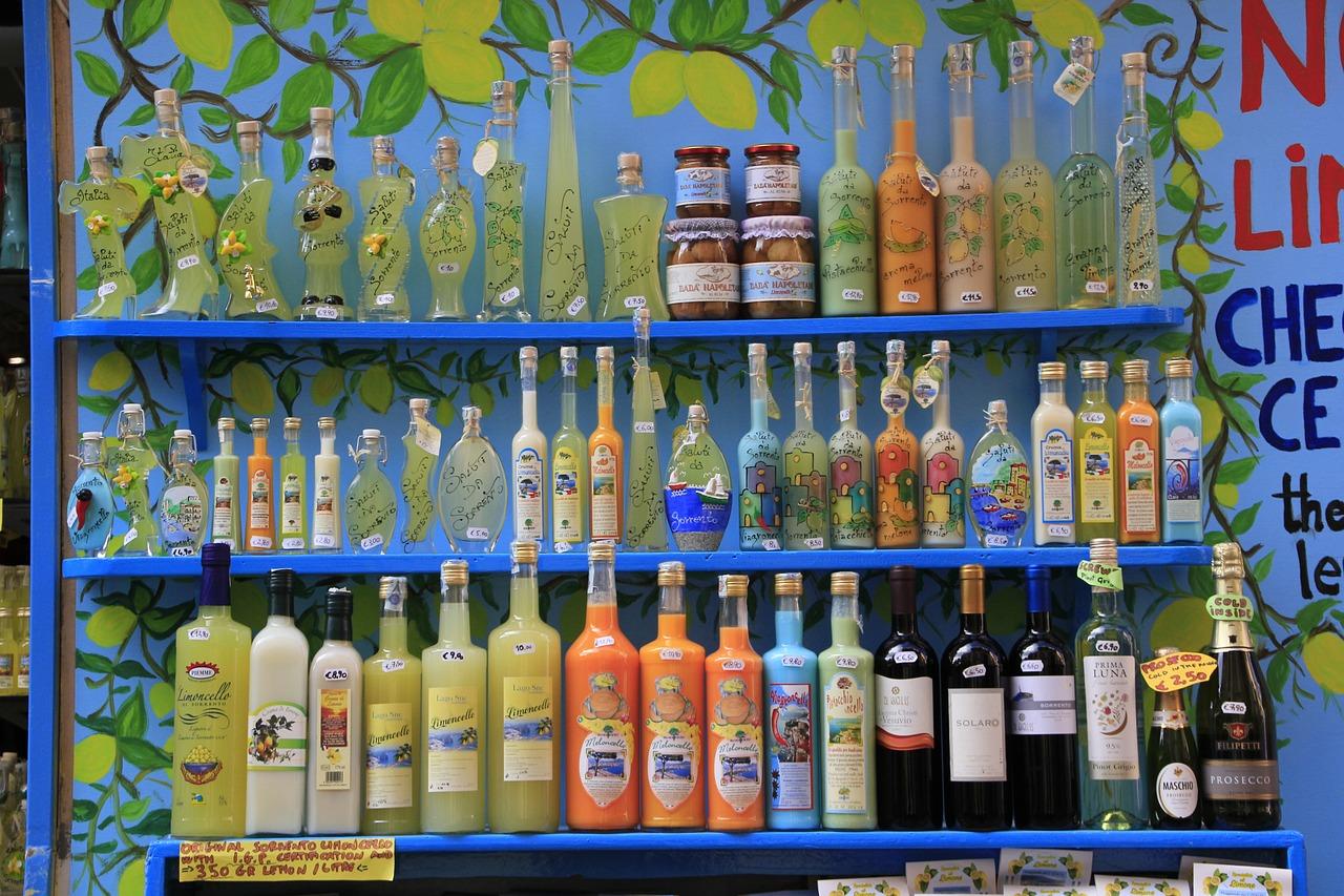 Limoncello kóstolása