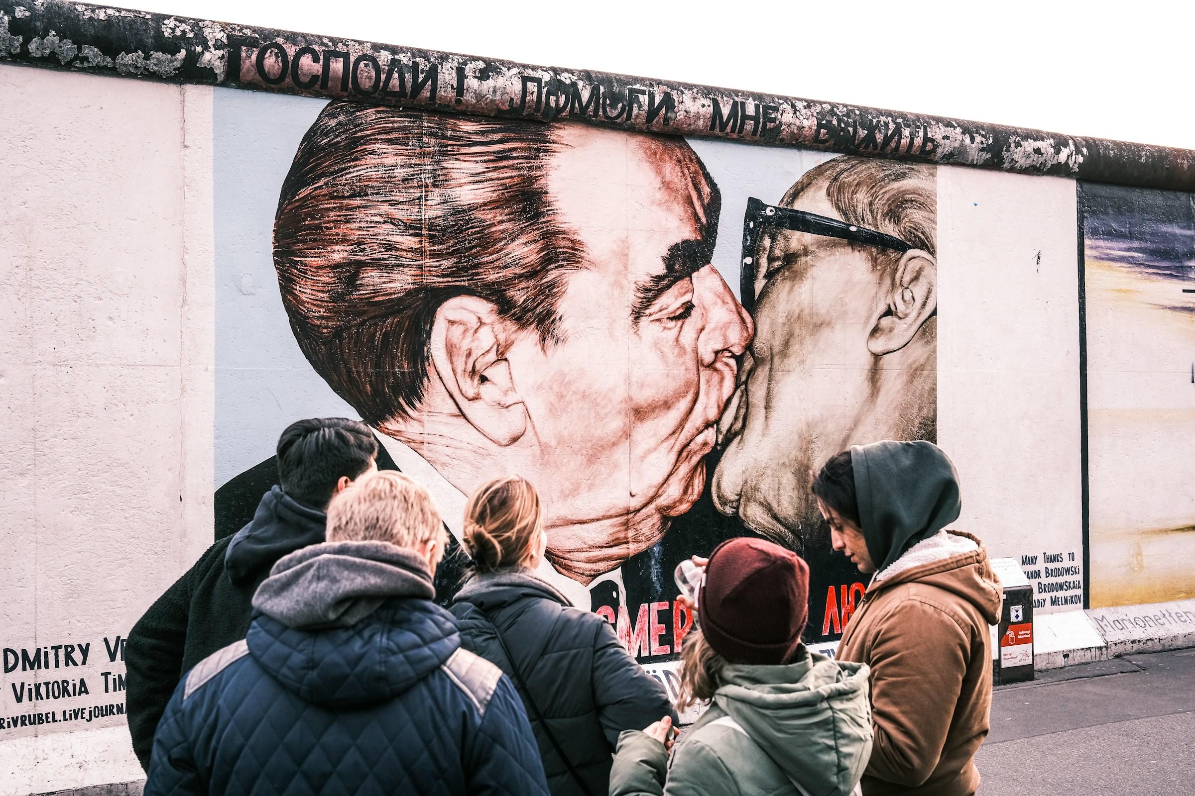 alkotások a berlini falon