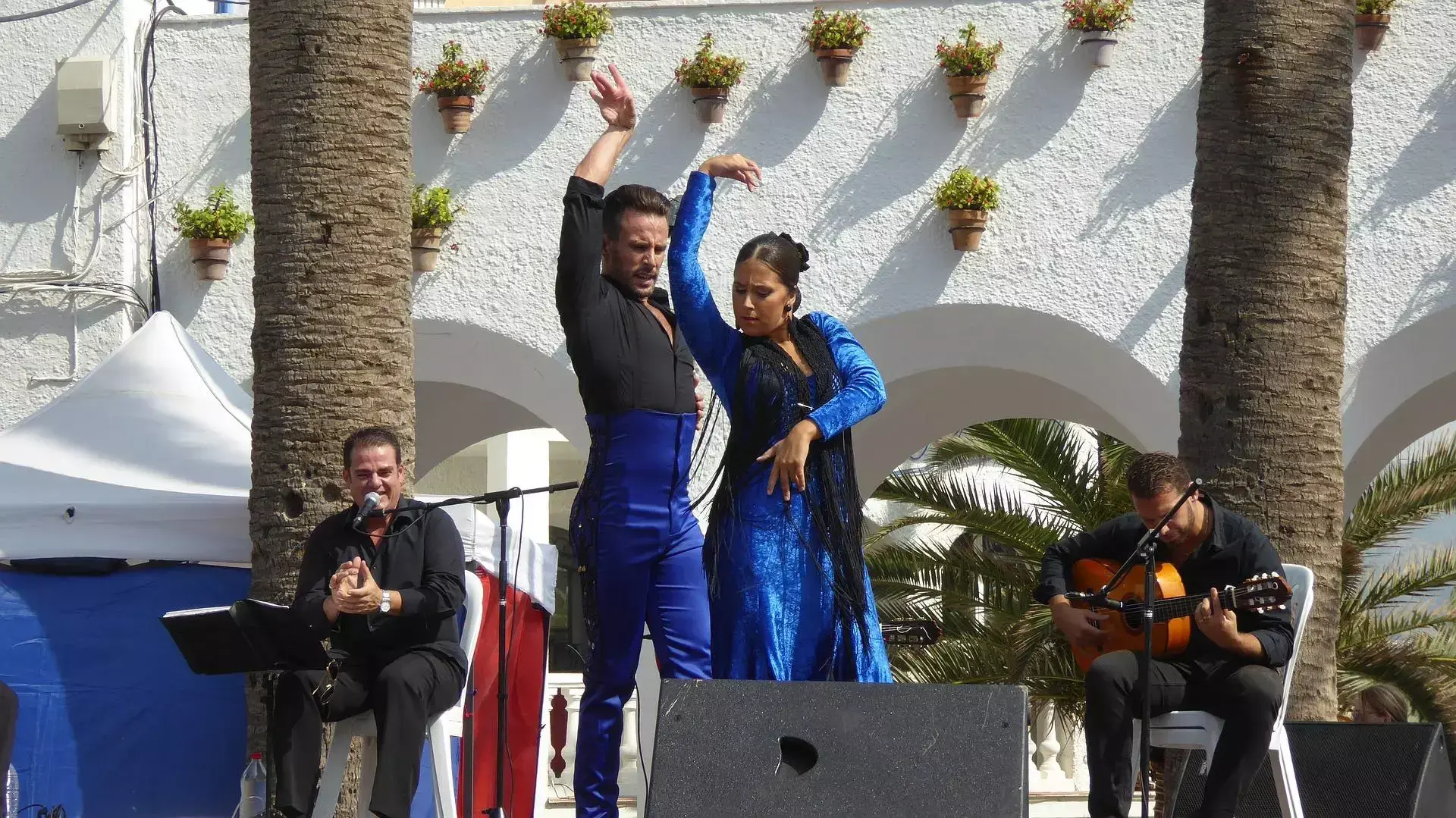 flamenco táncosok