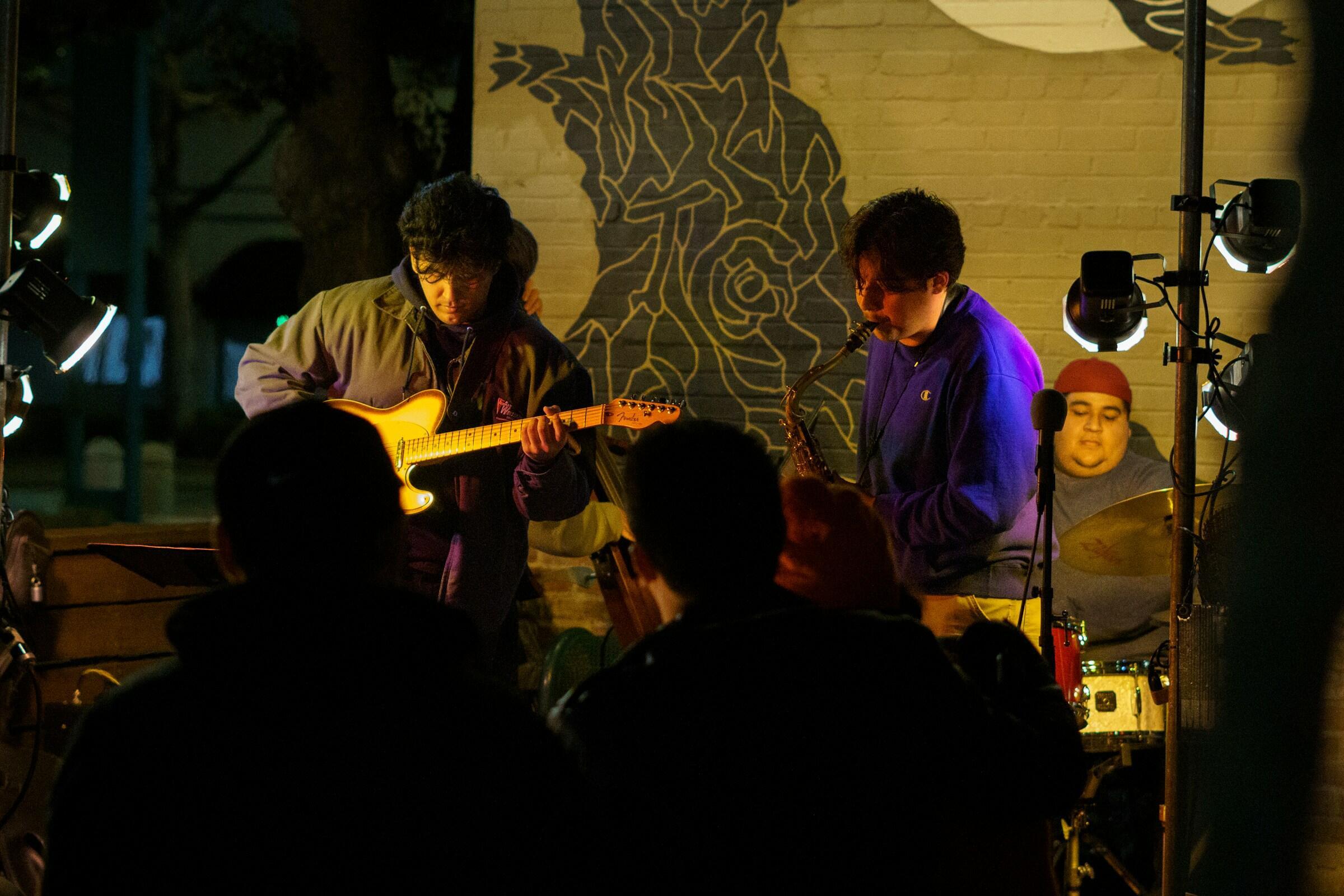jazzkoncert zenészei