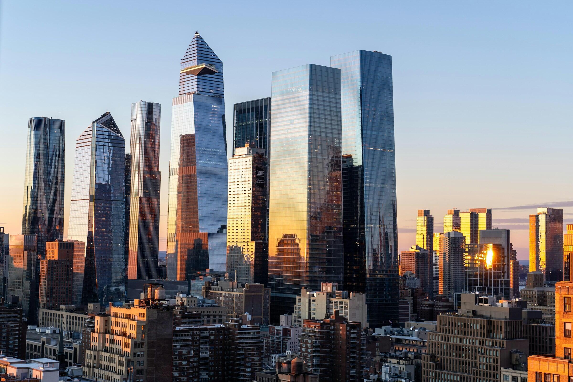 new yorki felhőkarcoló irodák
